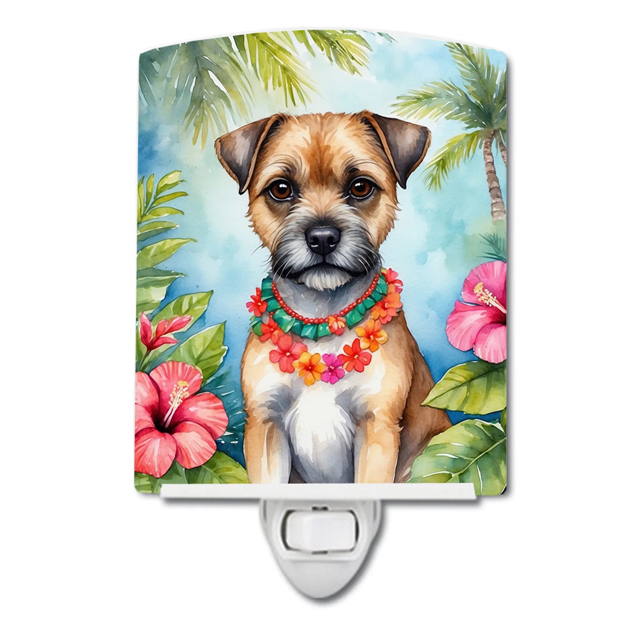 Luau Party Ceramic Night Light - Pack Of: 1 | Collection name: Luau party