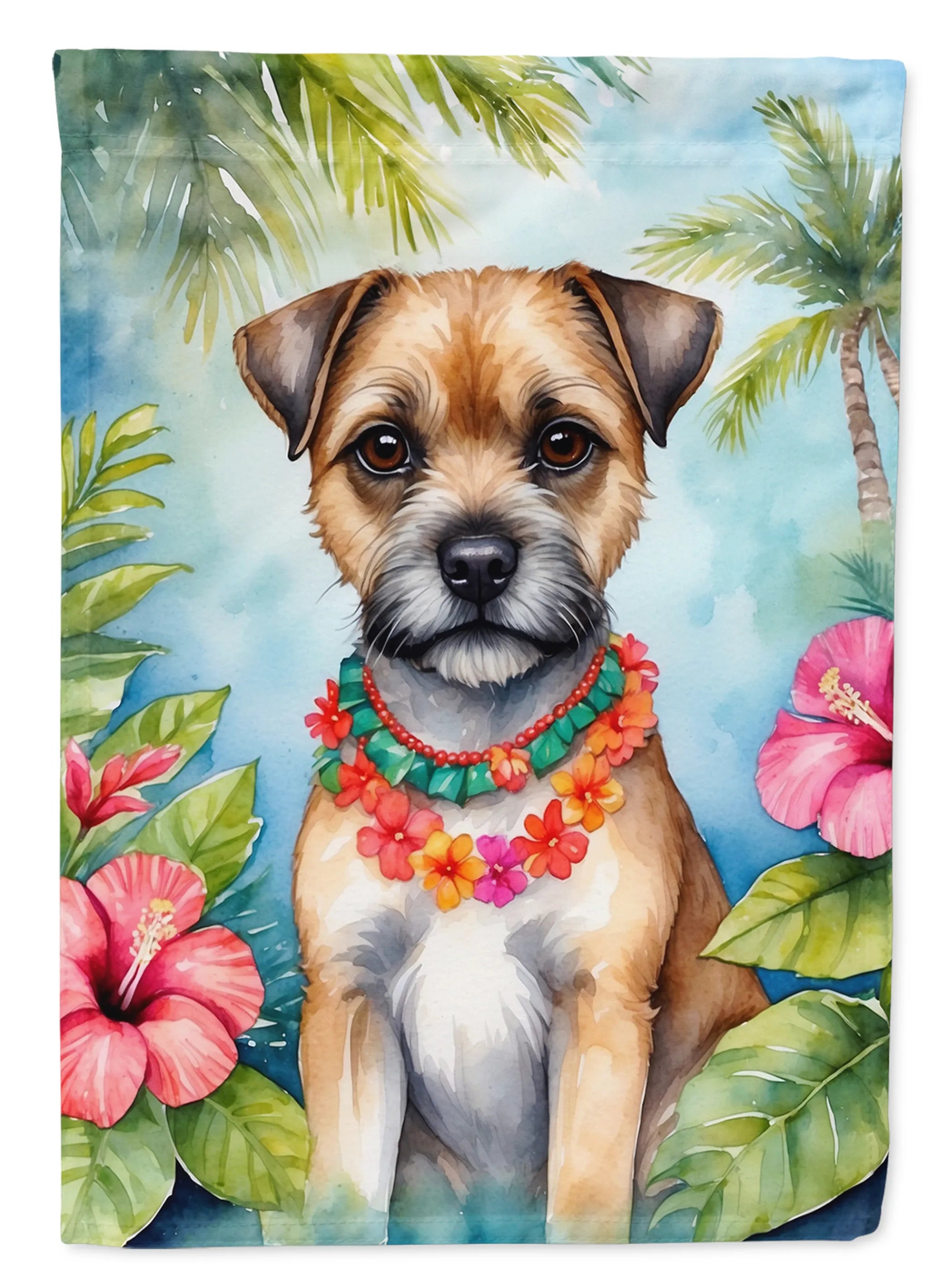 Luau Party Decorative Flag - Size: GARDEN SIZE | Pack Of: 1 | Collection name: Luau party