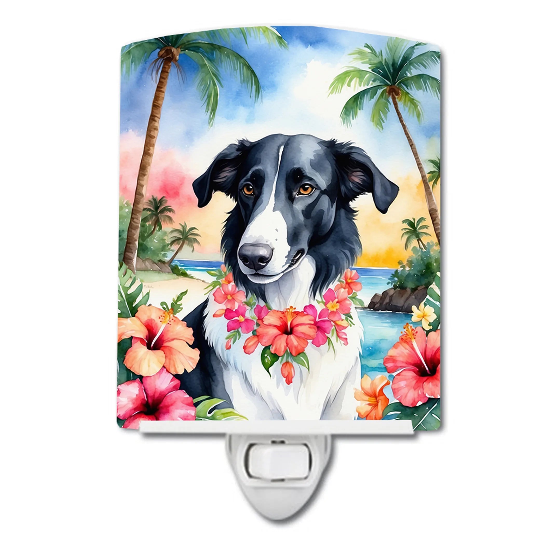 Luau Party Ceramic Night Light - Pack Of: 1 | Collection name: Luau party