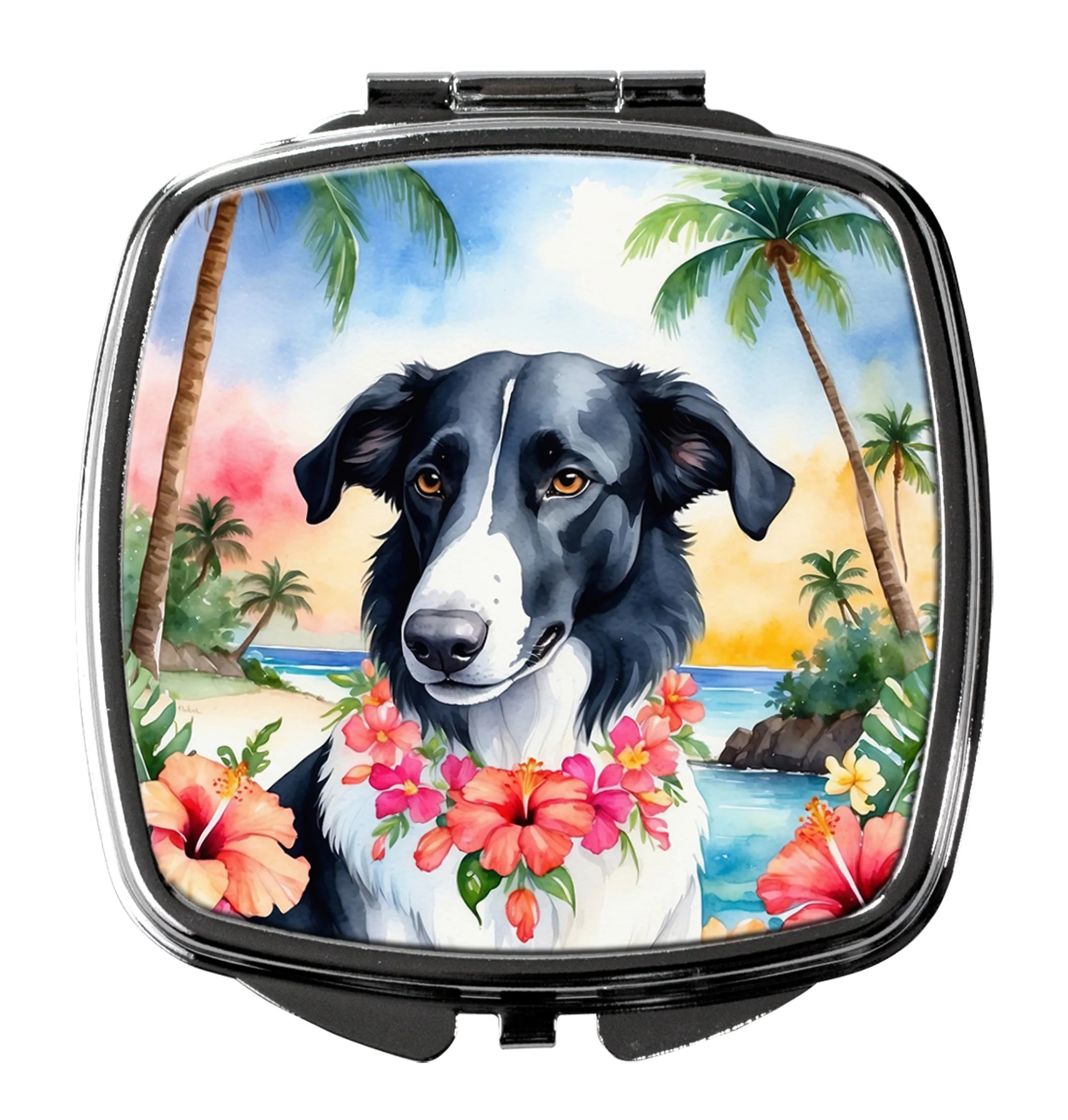 Luau Party Compact Mirror - Pack Of: 1 | Collection name: Luau party