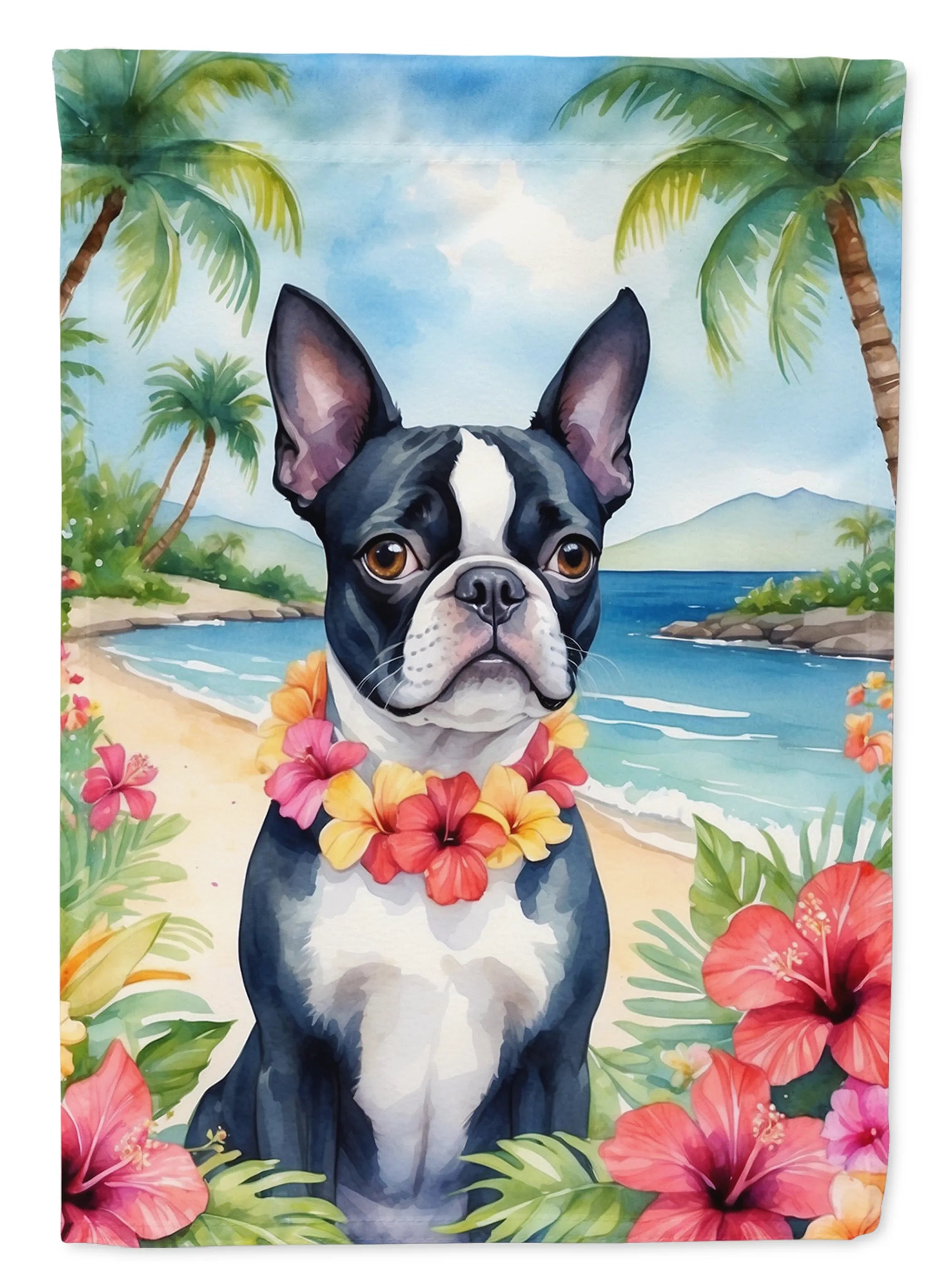 Luau Party Decorative Flag - Size: GARDEN SIZE | Pack Of: 1 | Collection name: Luau party