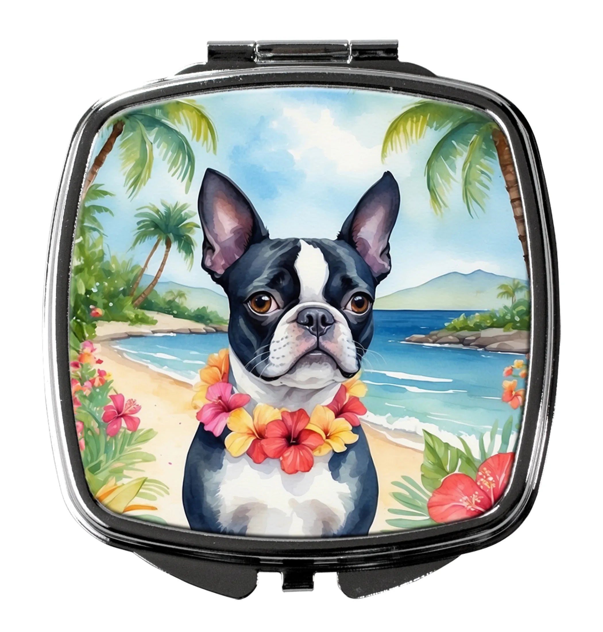 Luau Party Compact Mirror - Pack Of: 1 | Collection name: Luau party