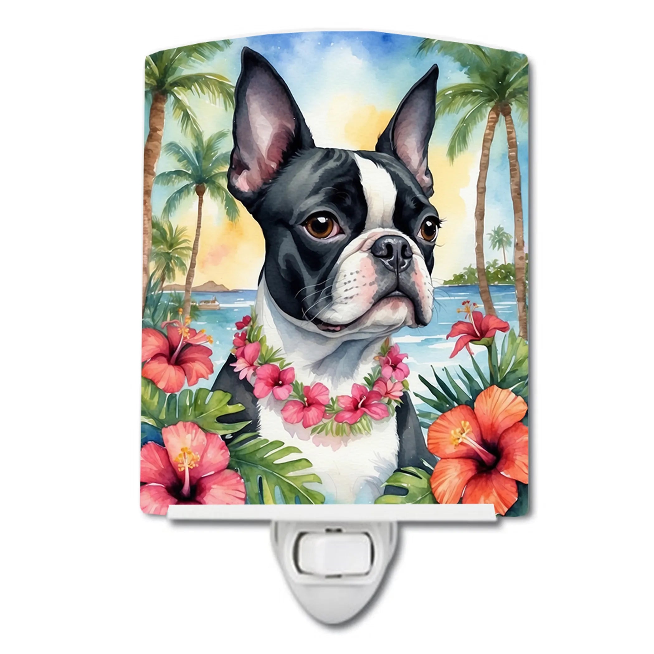 Luau Party Ceramic Night Light - Pack Of: 1 | Collection name: Luau party