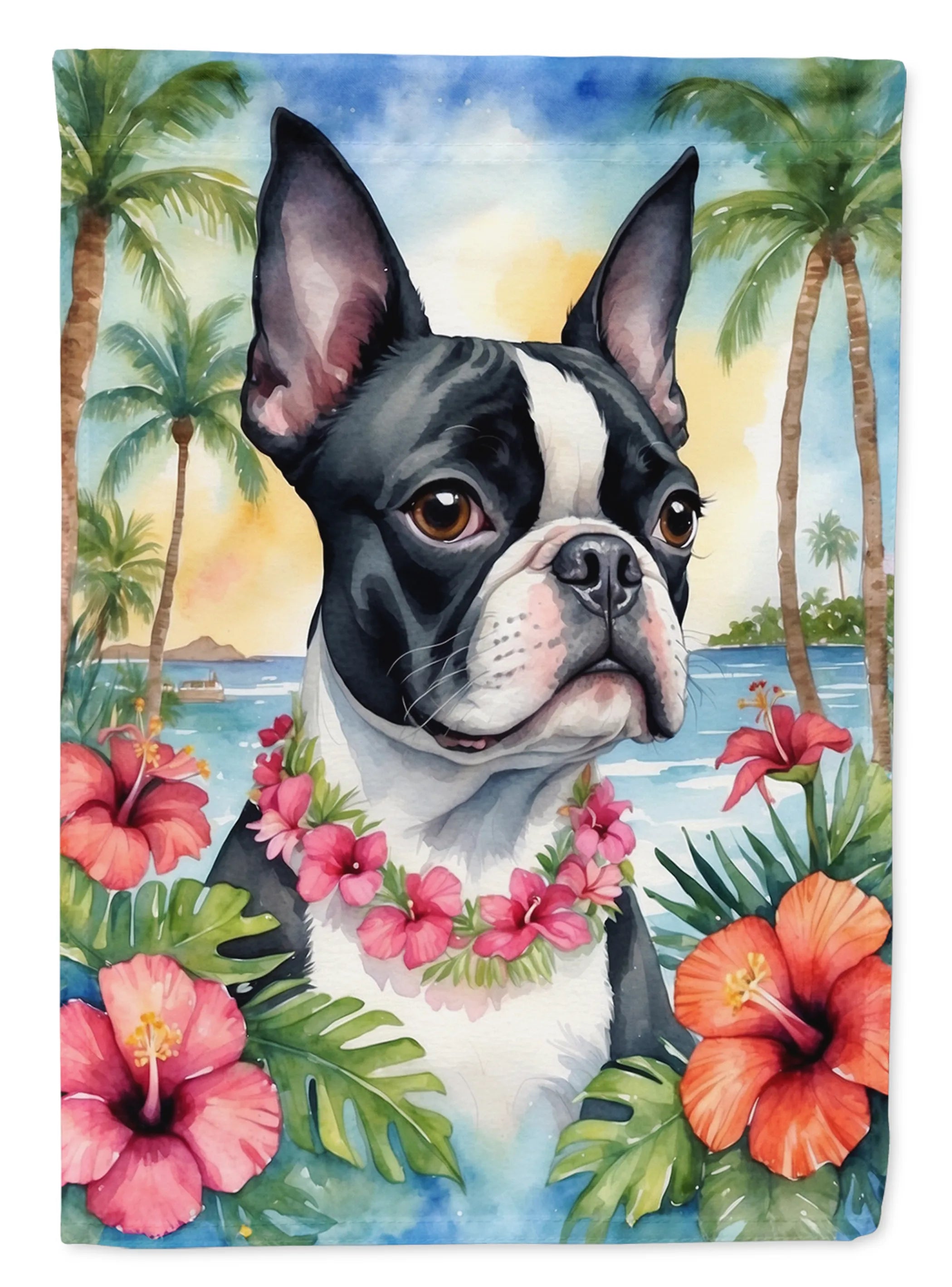 Luau Party Decorative Flag - Size: GARDEN SIZE | Pack Of: 1 | Collection name: Luau party