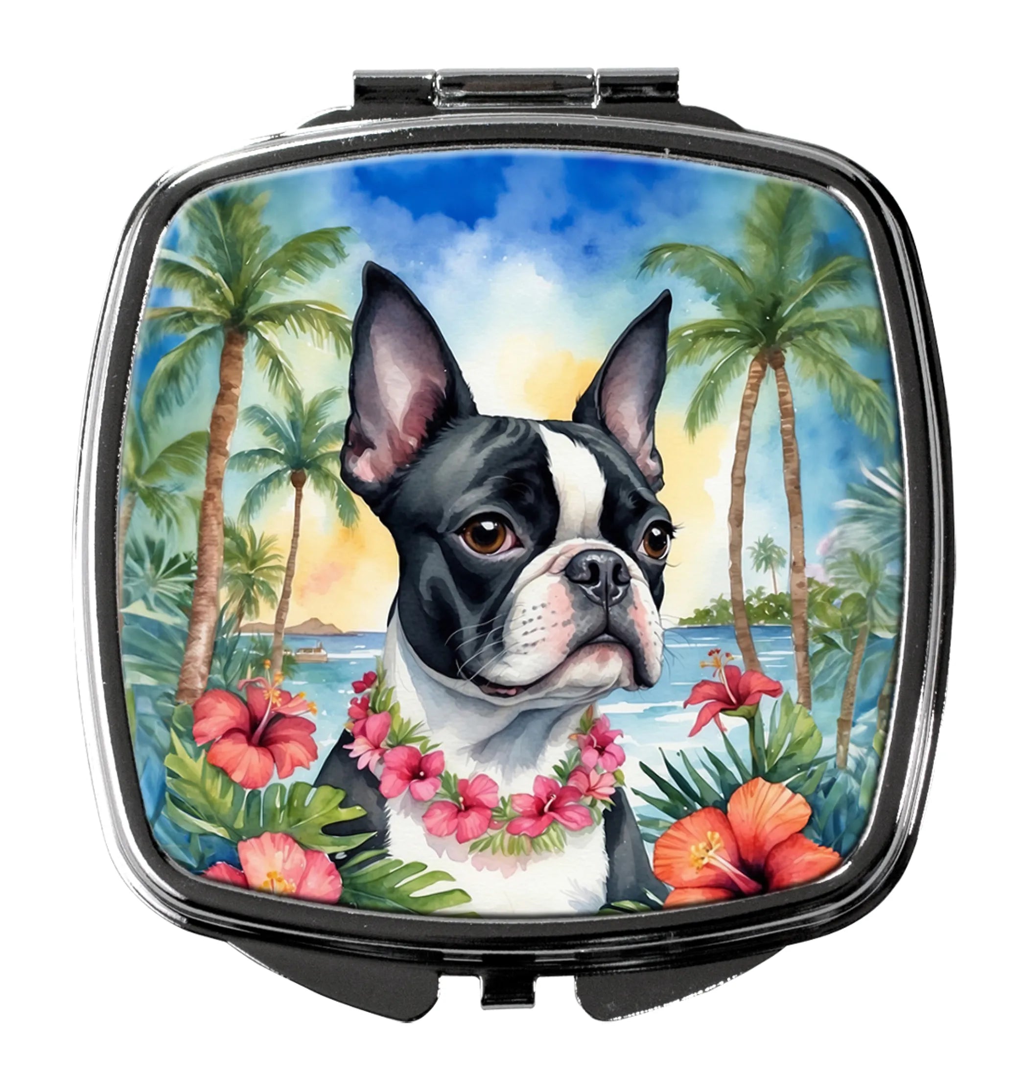 Luau Party Compact Mirror - Pack Of: 1 | Collection name: Luau party