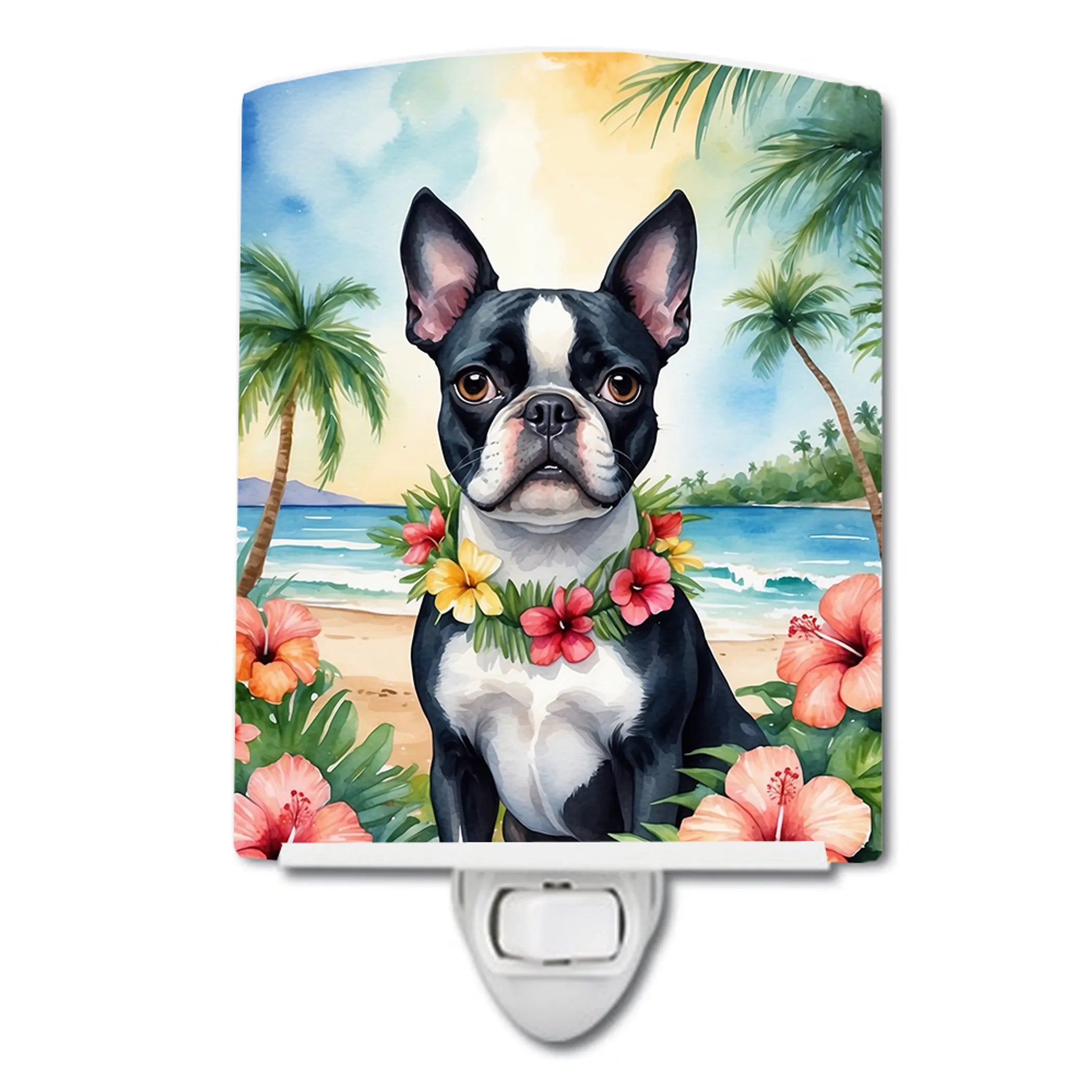 Luau Party Ceramic Night Light - Pack Of: 1 | Collection name: Luau party