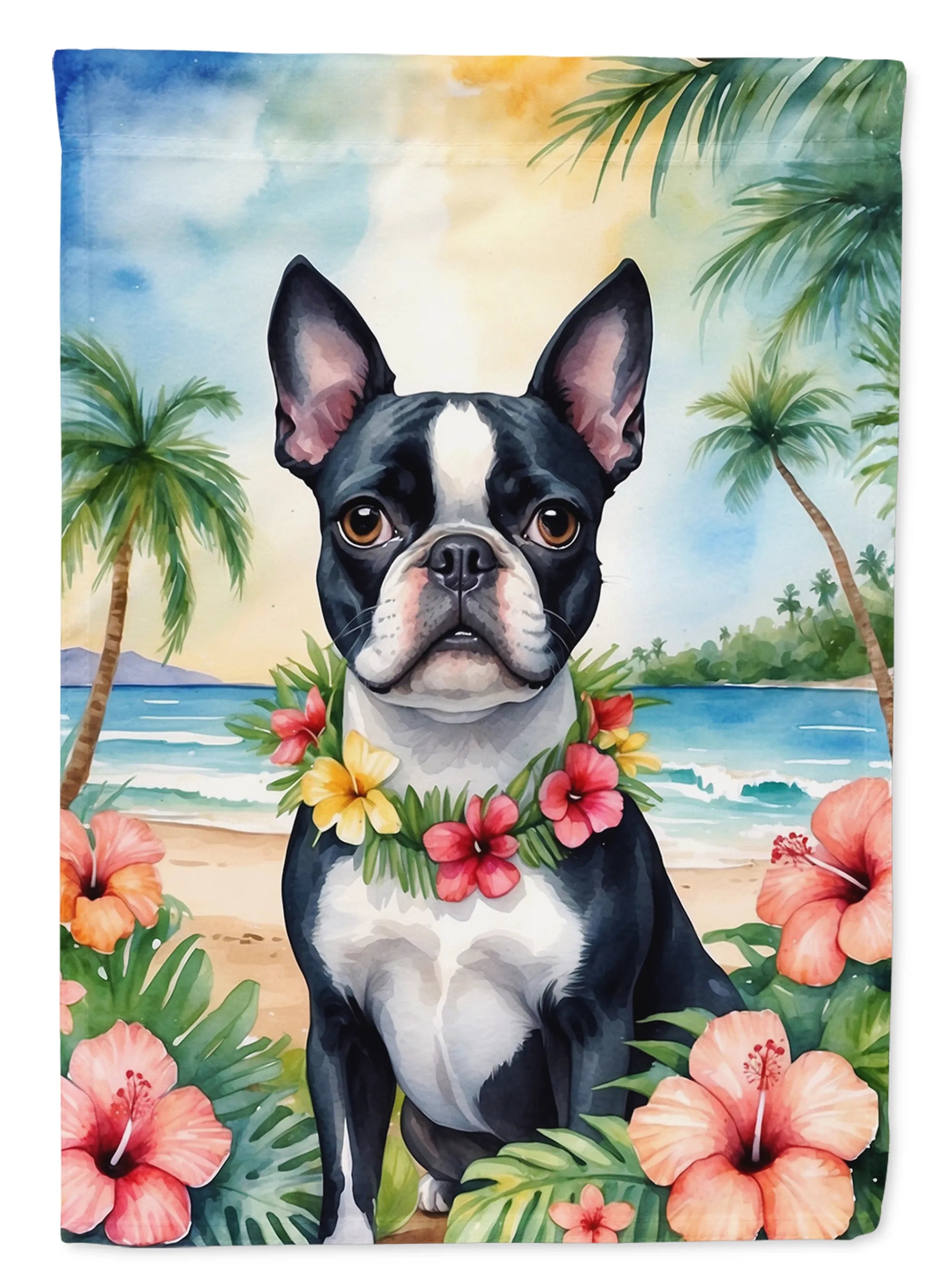 Luau Party Decorative Flag - Size: GARDEN SIZE | Pack Of: 1 | Collection name: Luau party
