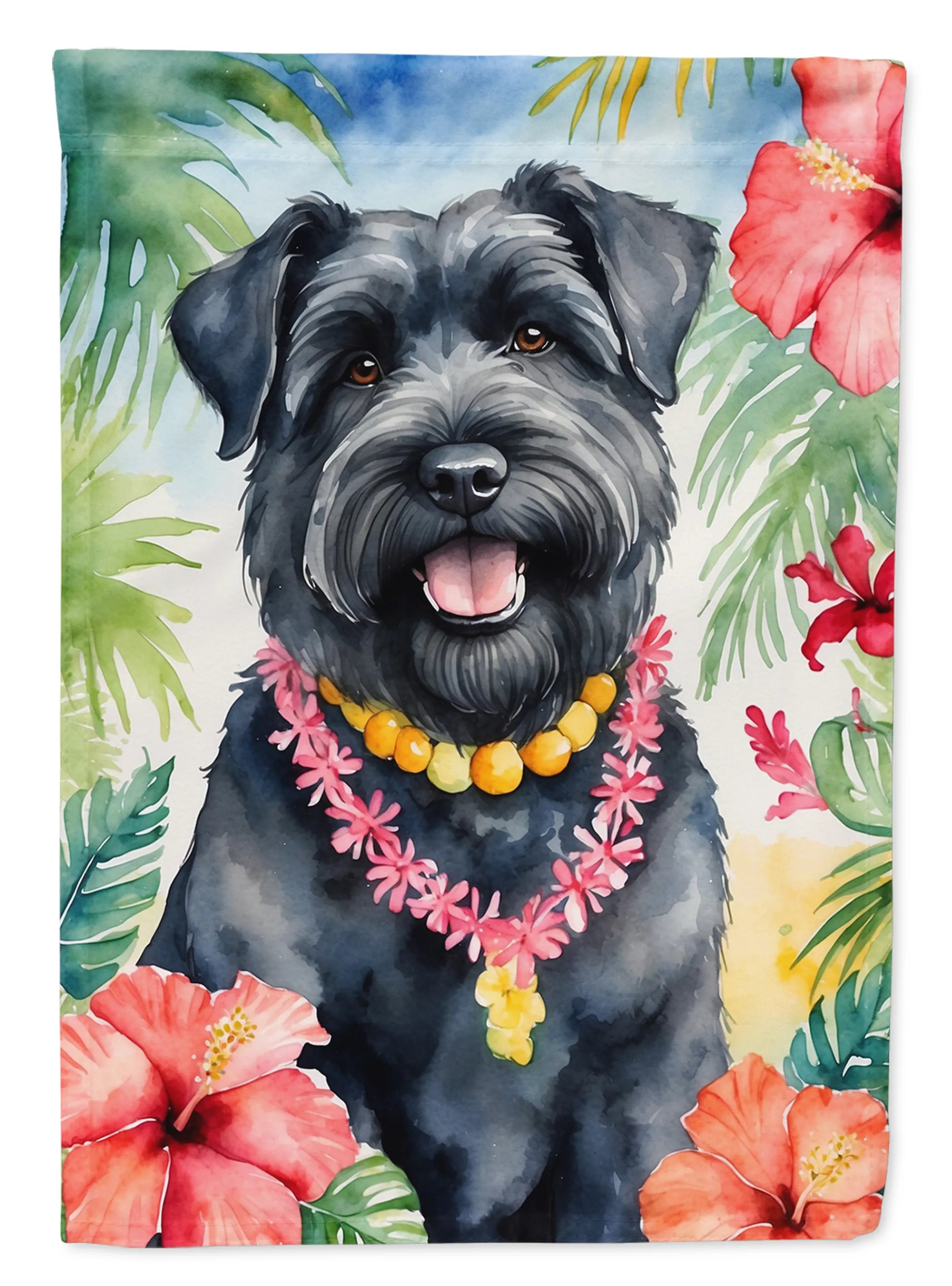 Luau Party Decorative Flag - Size: GARDEN SIZE | Pack Of: 1 | Collection name: Luau party