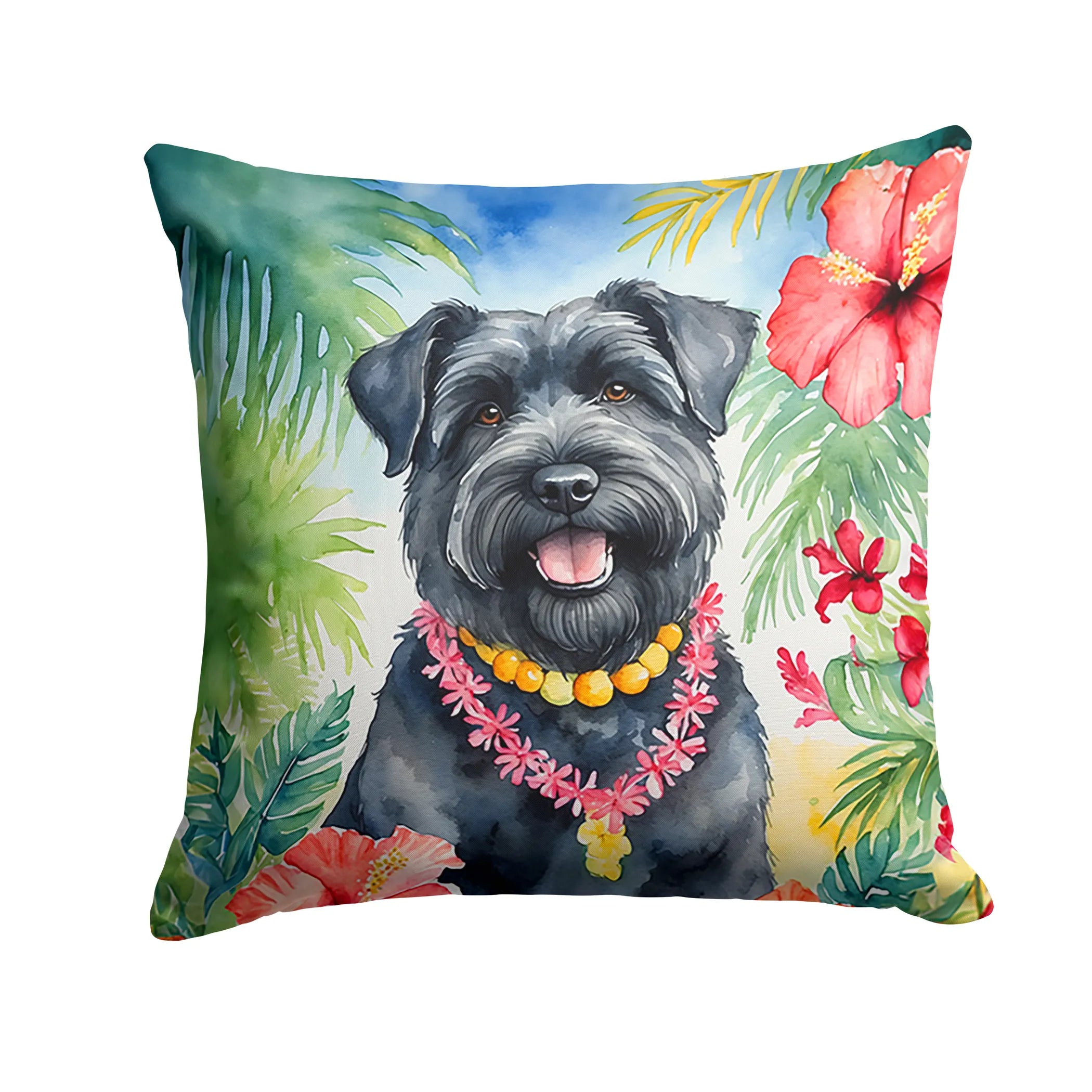 Luau Party Throw Pillow - Size: 14HX14W | Pack Of: 1 | Collection name: Luau party