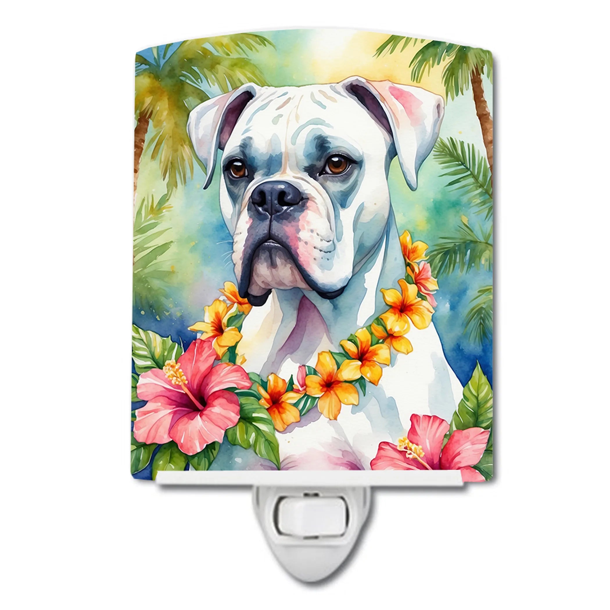 Luau Party Ceramic Night Light - Pack Of: 1 | Collection name: Luau party