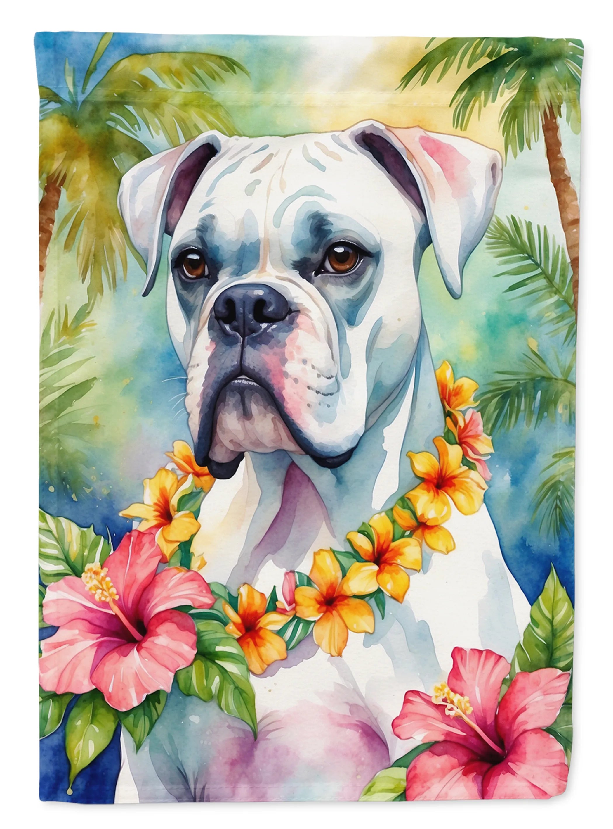 Luau Party Decorative Flag - Size: GARDEN SIZE | Pack Of: 1 | Collection name: Luau party