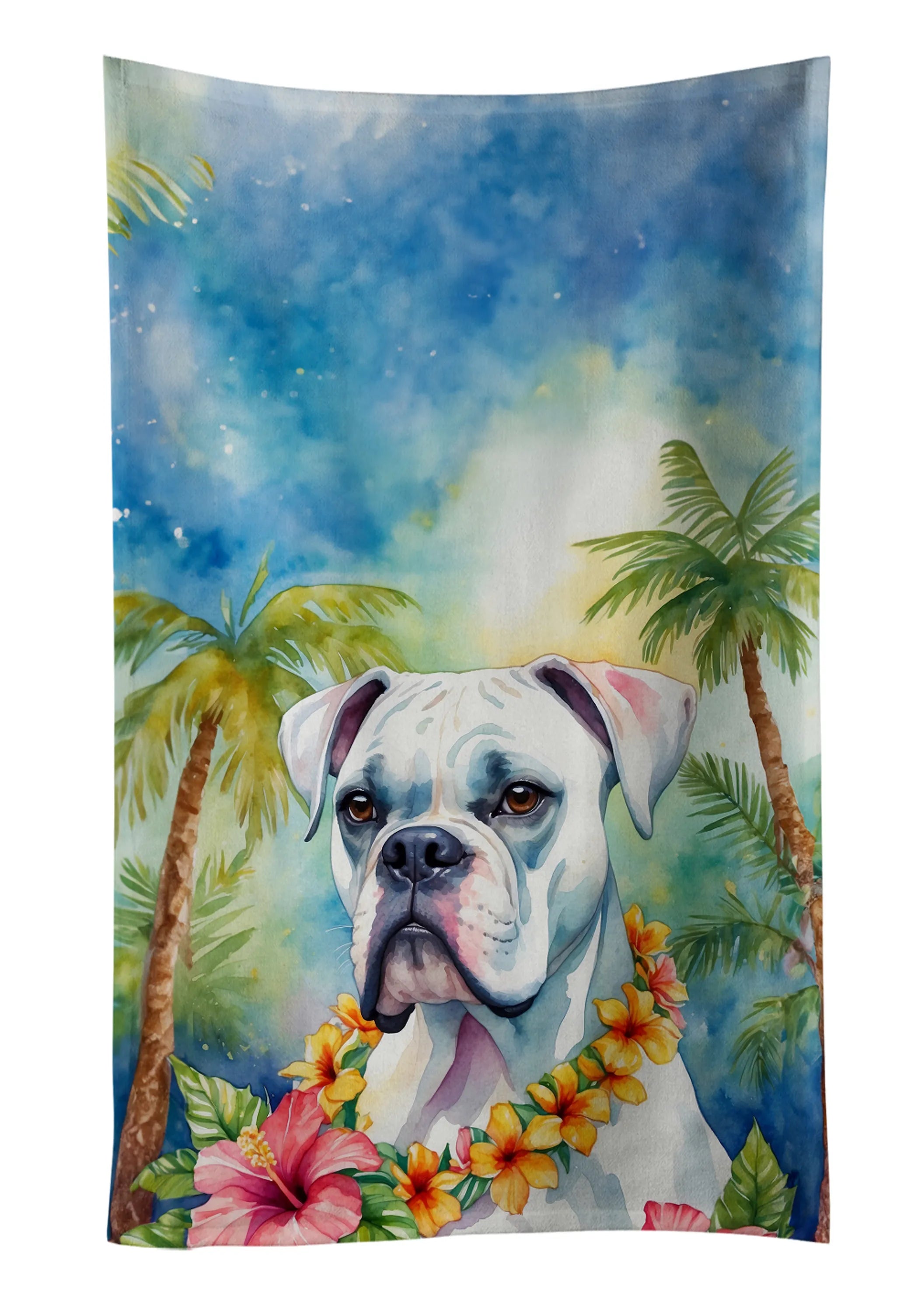 Luau Party Kitchen Towel - Size: 25HX15W | Pack Of: 1 | Collection name: Luau party