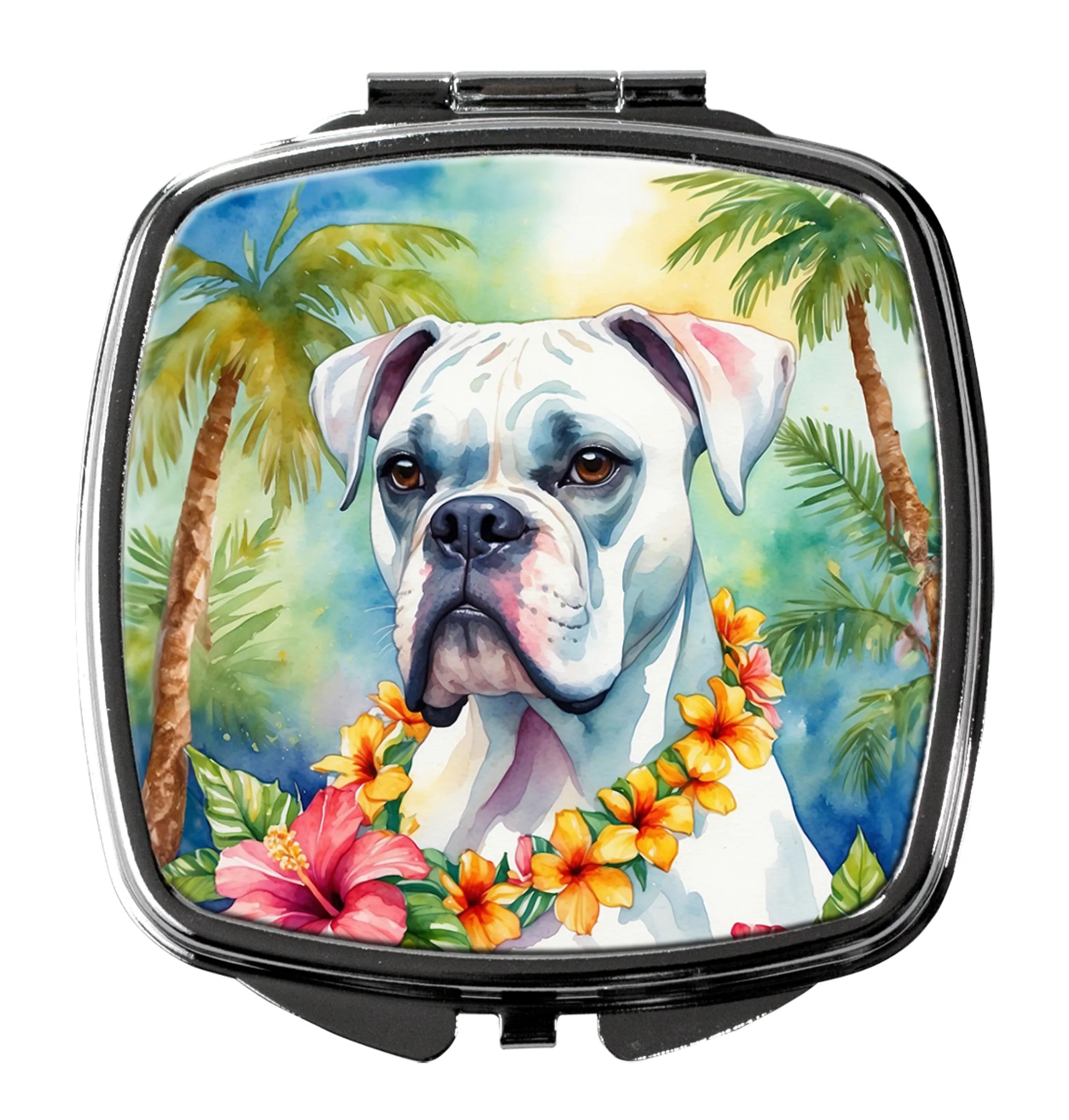 Luau Party Compact Mirror - Pack Of: 1 | Collection name: Luau party
