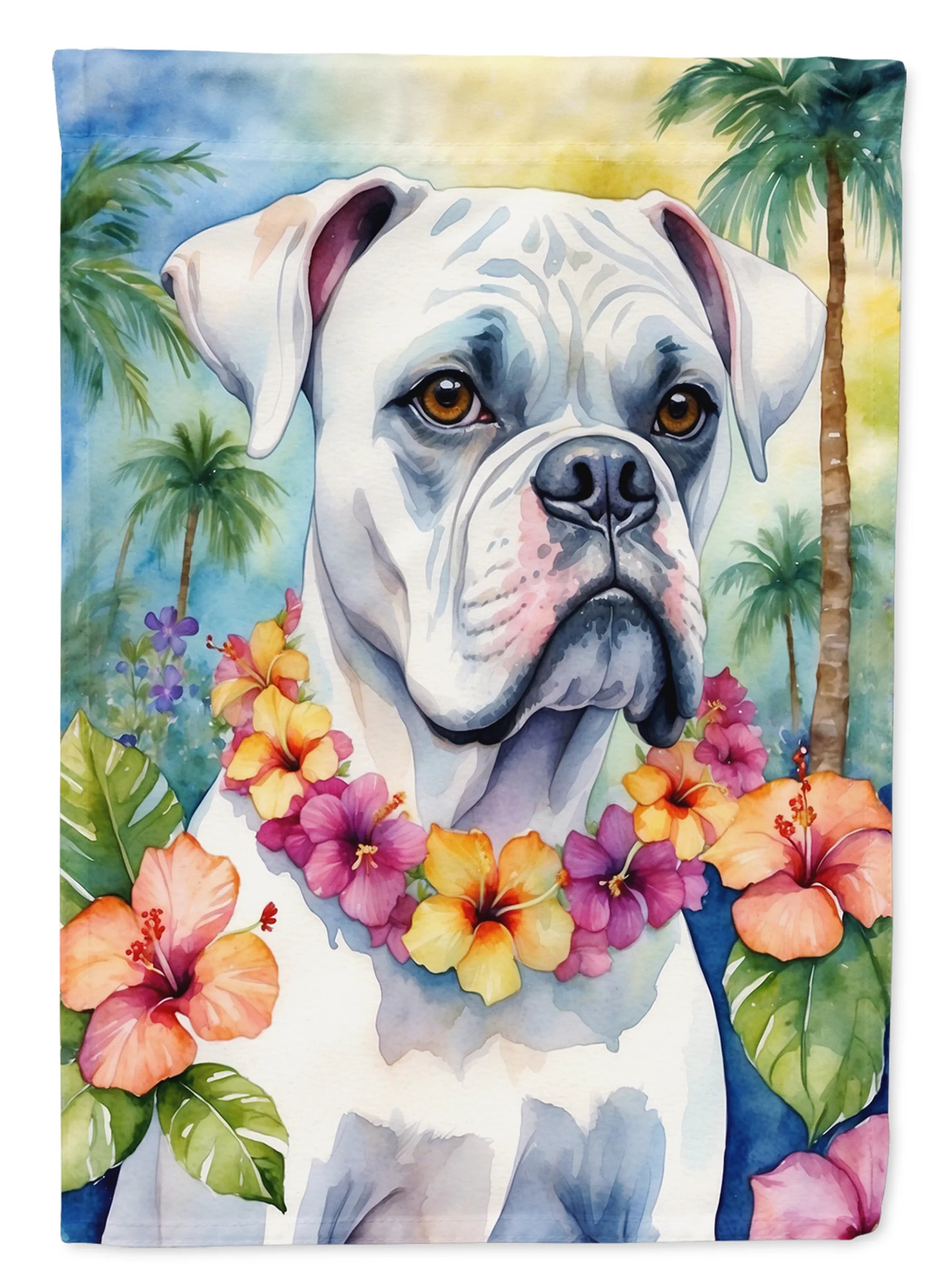 Luau Party Decorative Flag - Size: GARDEN SIZE | Pack Of: 1 | Collection name: Luau party