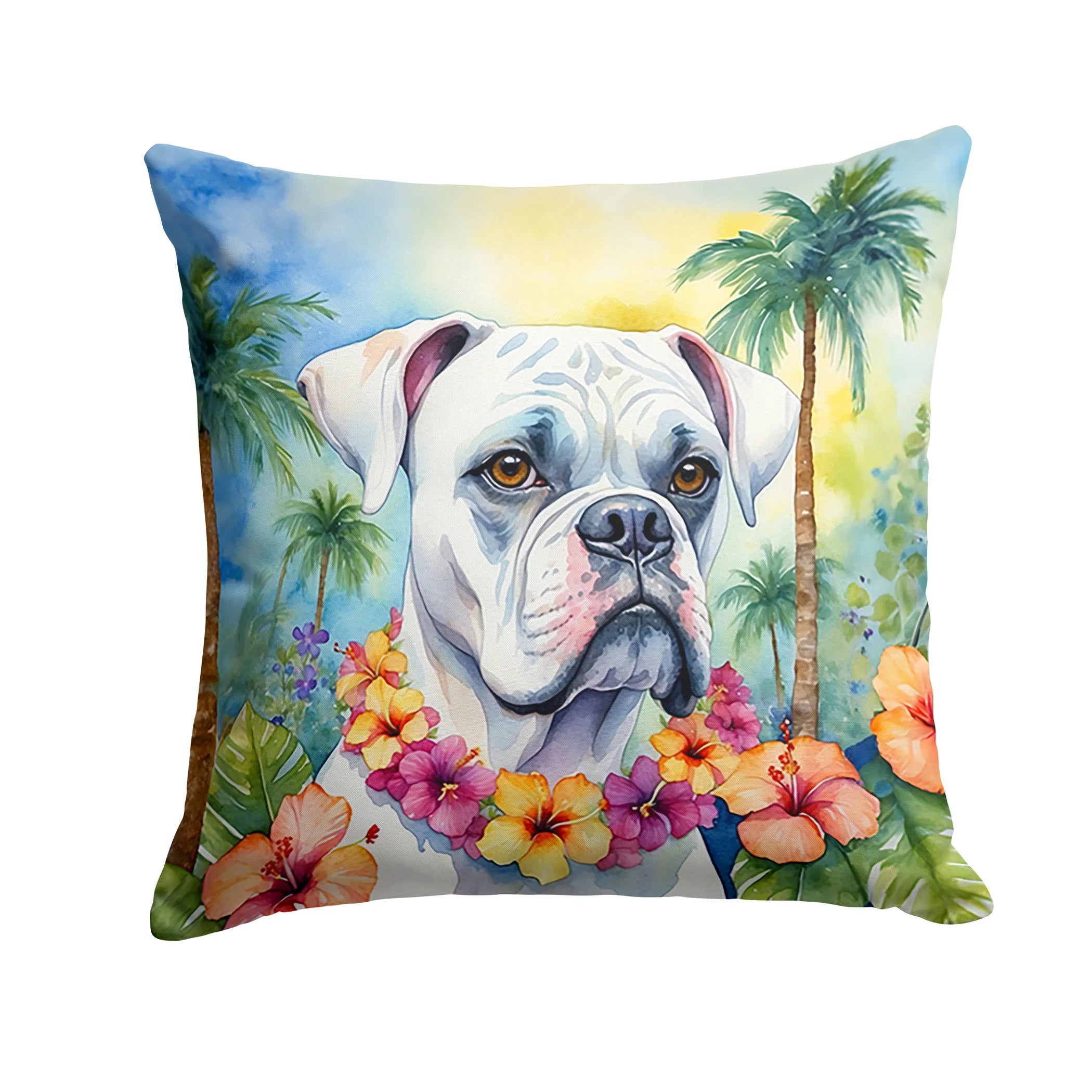 Luau Party Throw Pillow - Size: 14HX14W | Pack Of: 1 | Collection name: Luau party