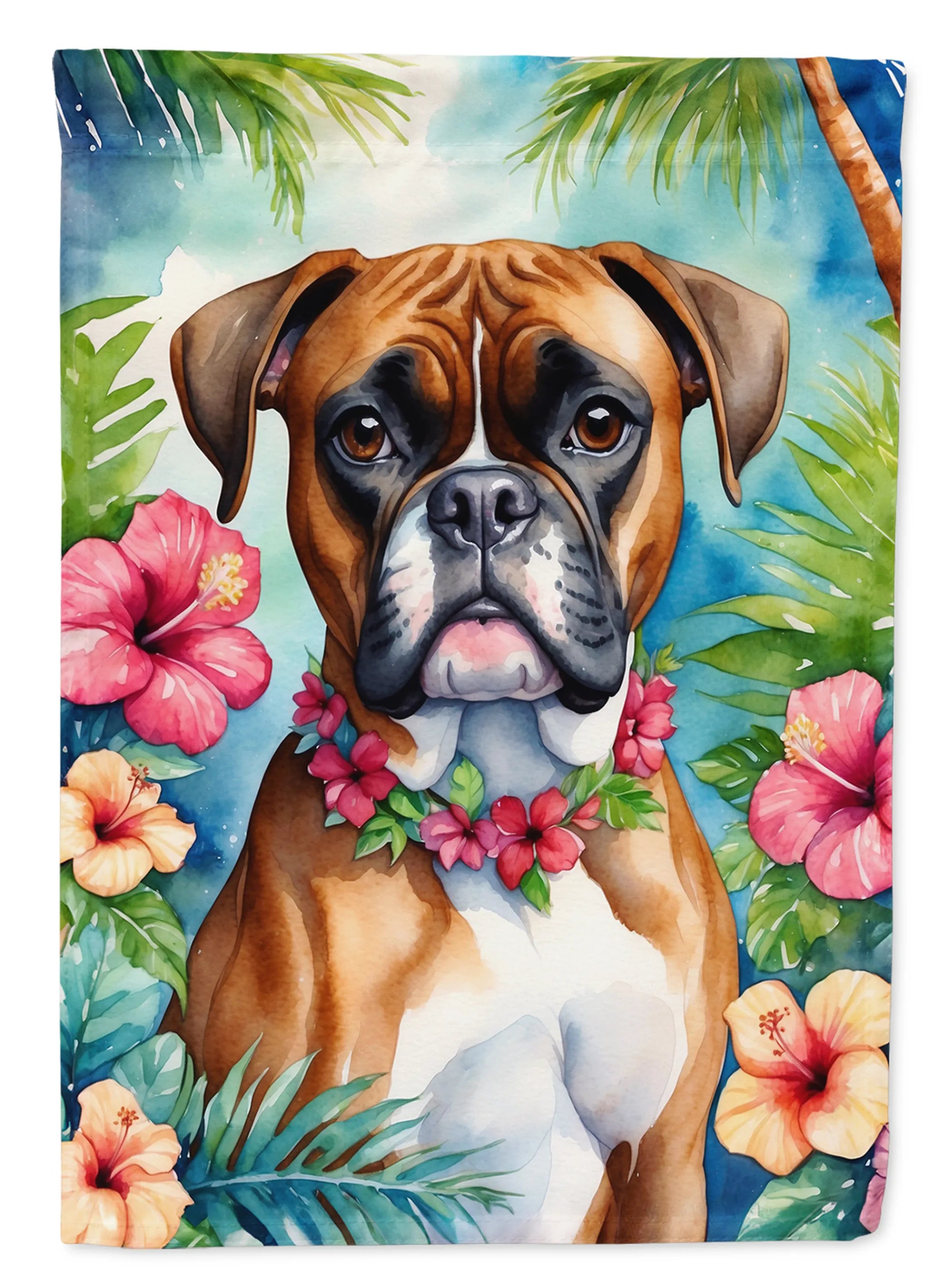 Luau Party Decorative Flag - Size: GARDEN SIZE | Pack Of: 1 | Collection name: Luau party