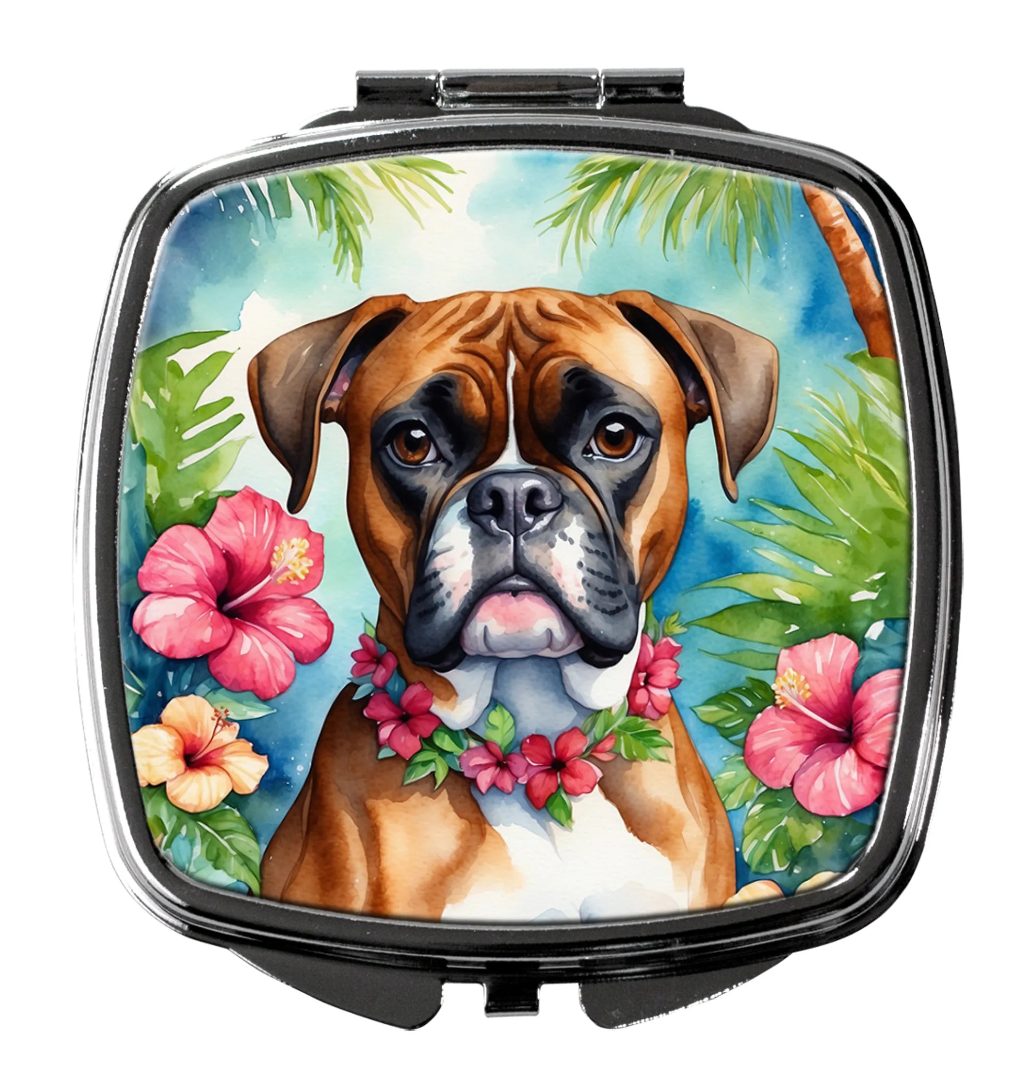 Luau Party Compact Mirror - Pack Of: 1 | Collection name: Luau party