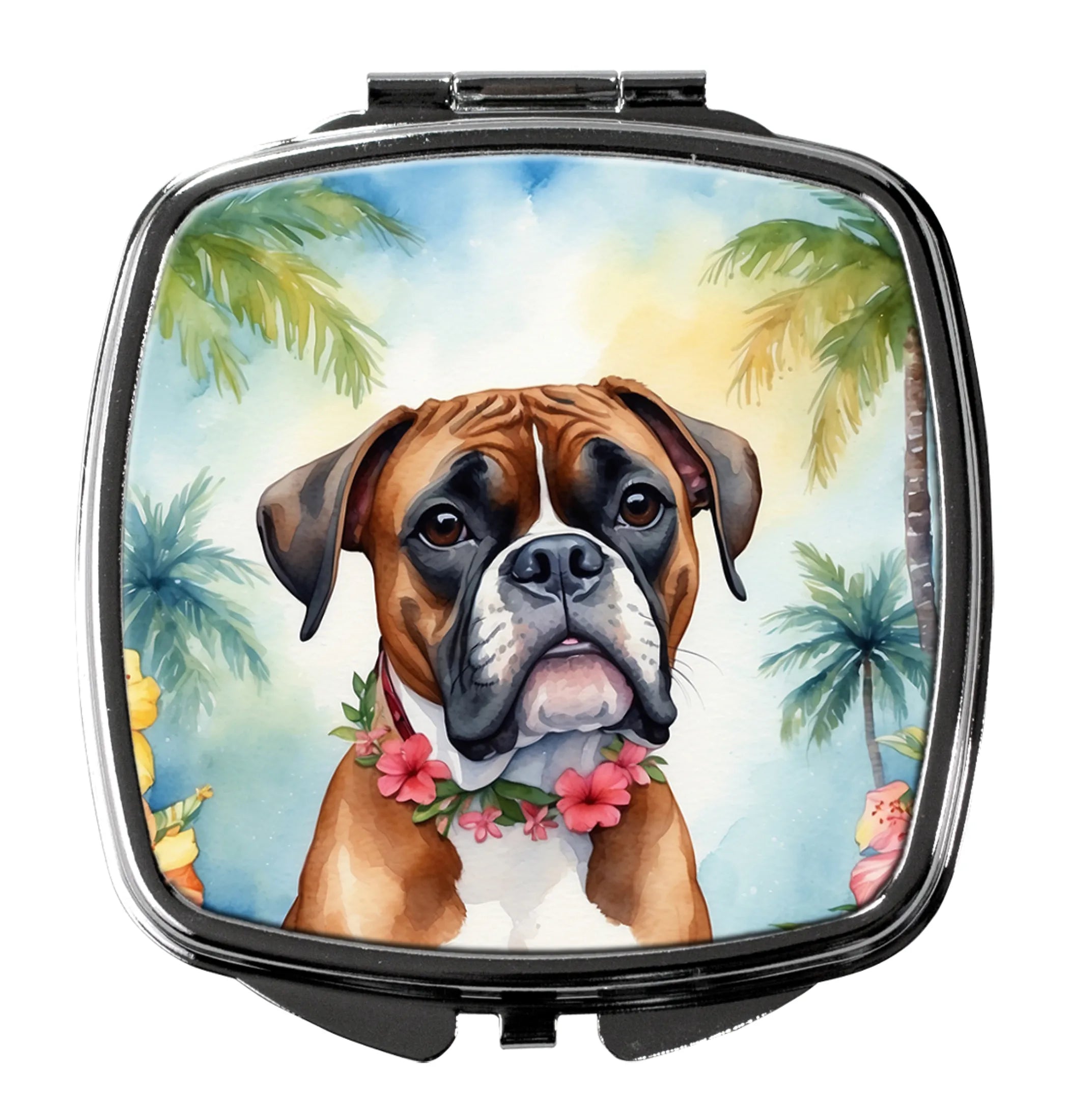 Luau Party Compact Mirror - Pack Of: 1 | Collection name: Luau party