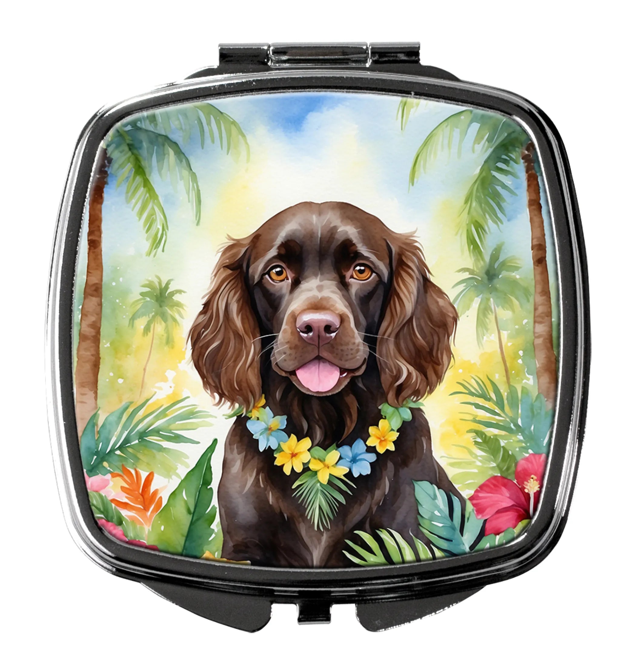 Luau Party Compact Mirror - Pack Of: 1 | Collection name: Luau party