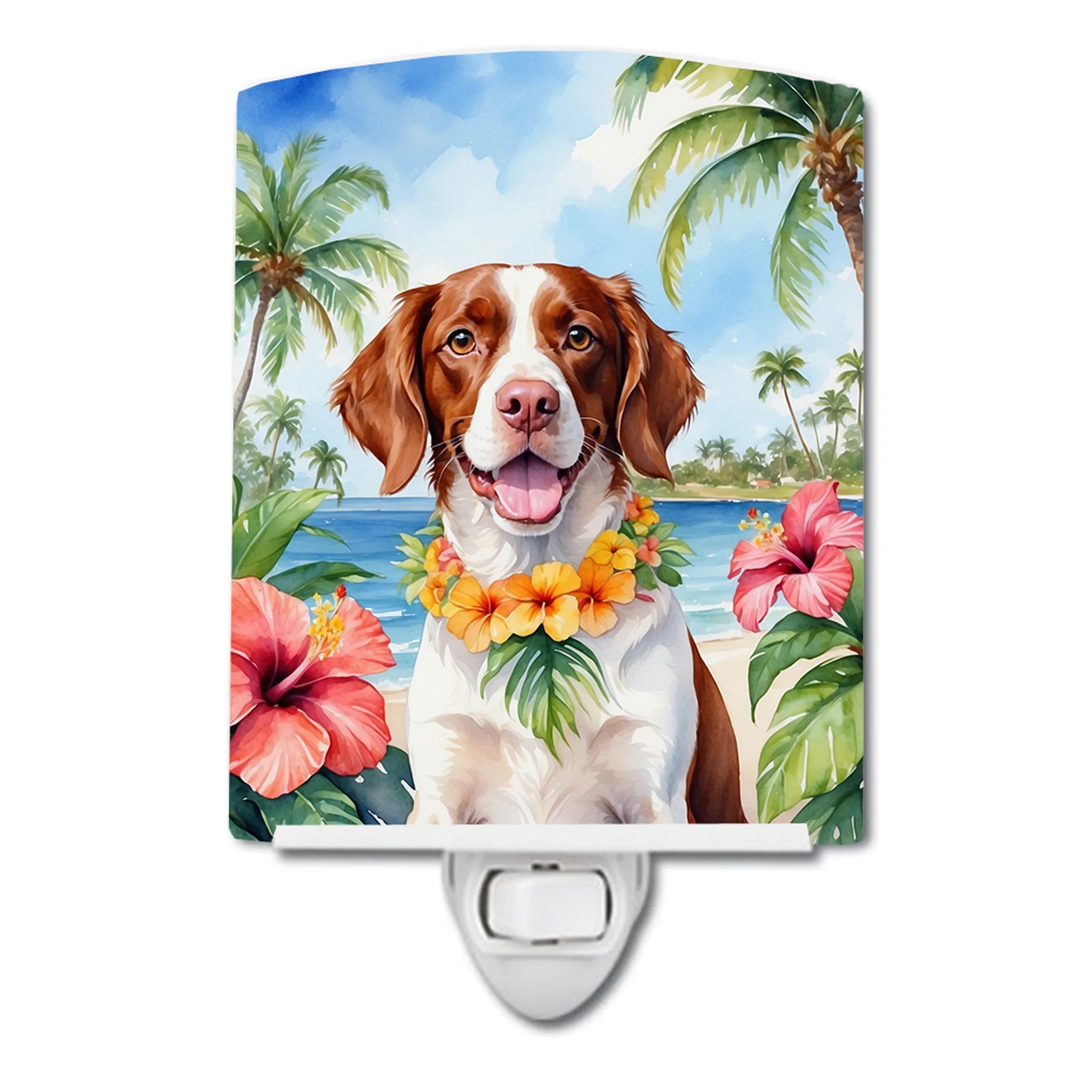 Luau Party Ceramic Night Light - Pack Of: 1 | Collection name: Luau party