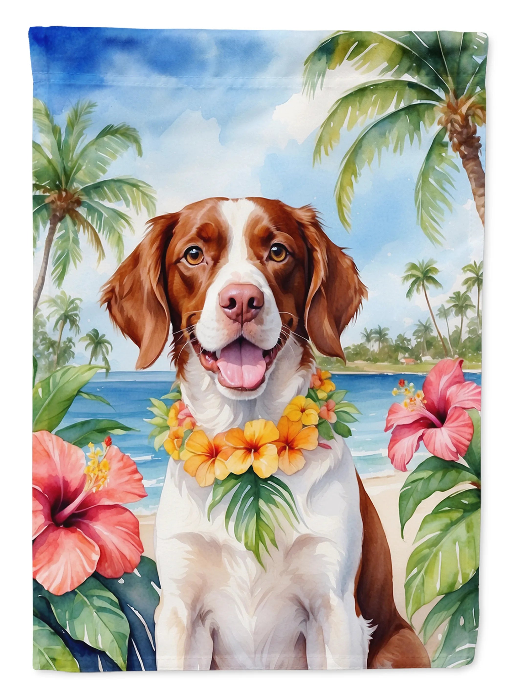 Luau Party Decorative Flag - Size: GARDEN SIZE | Pack Of: 1 | Collection name: Luau party