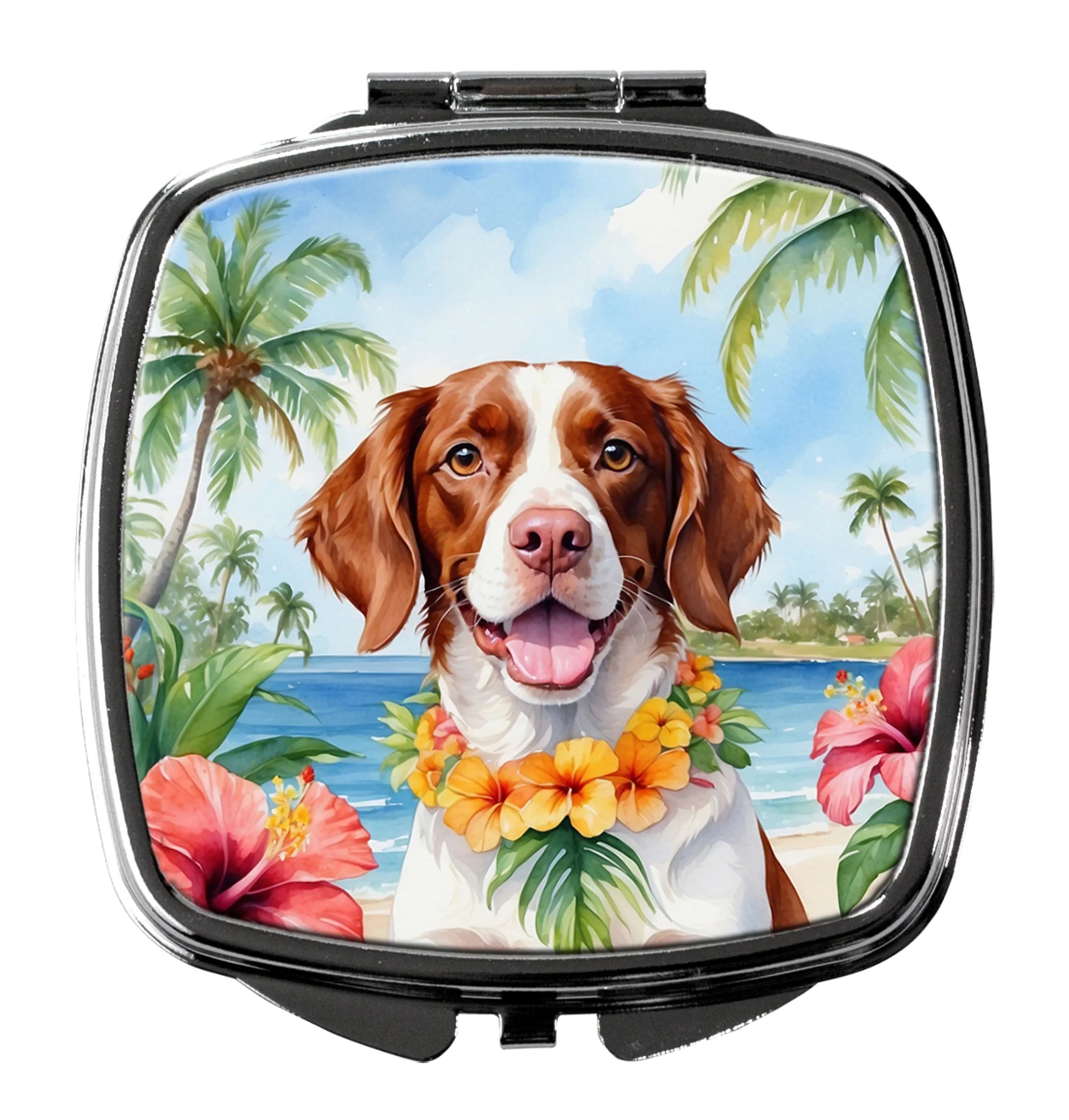 Luau Party Compact Mirror - Pack Of: 1 | Collection name: Luau party