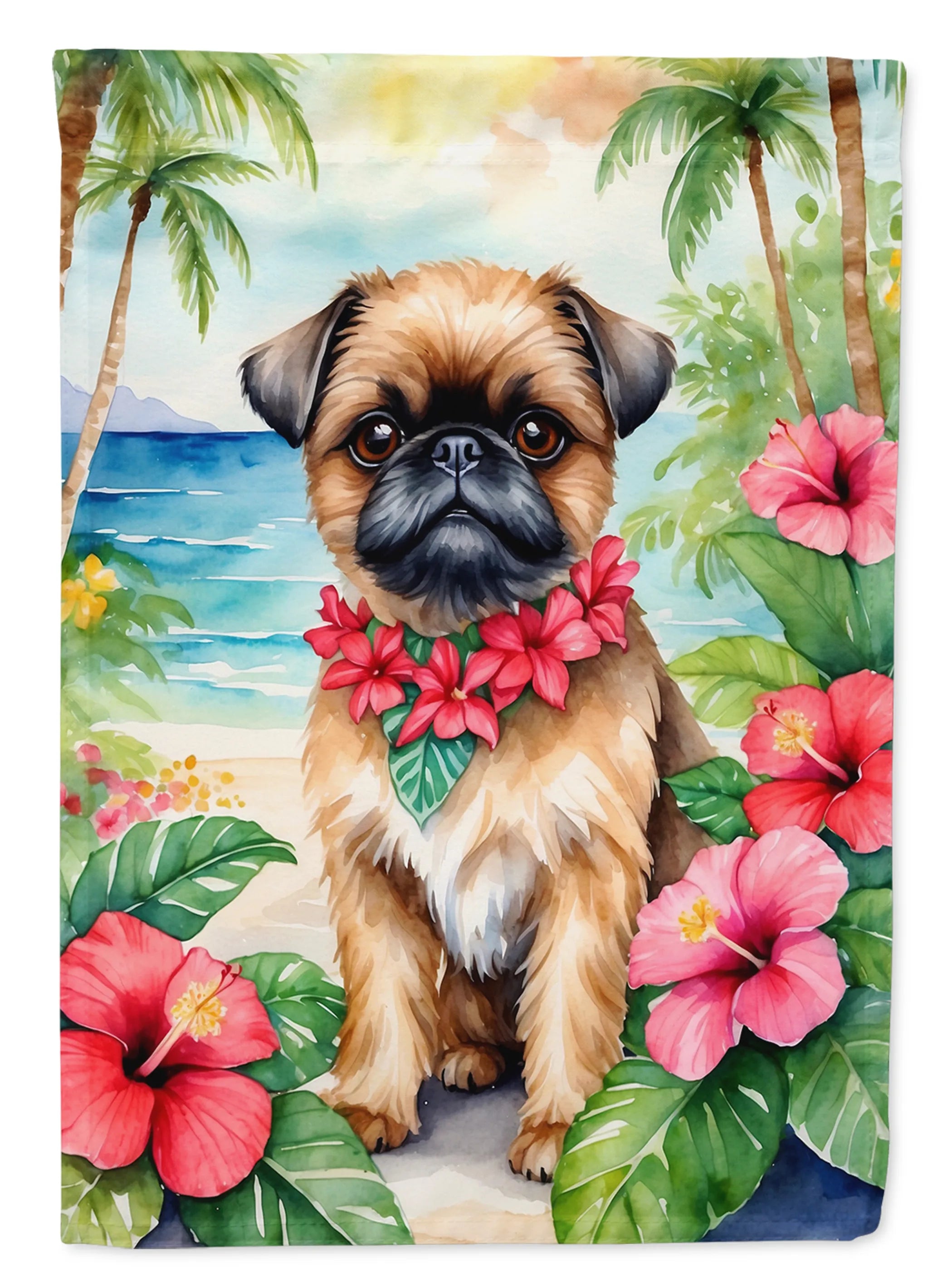 Luau Party Decorative Flag - Size: GARDEN SIZE | Pack Of: 1 | Collection name: Luau party
