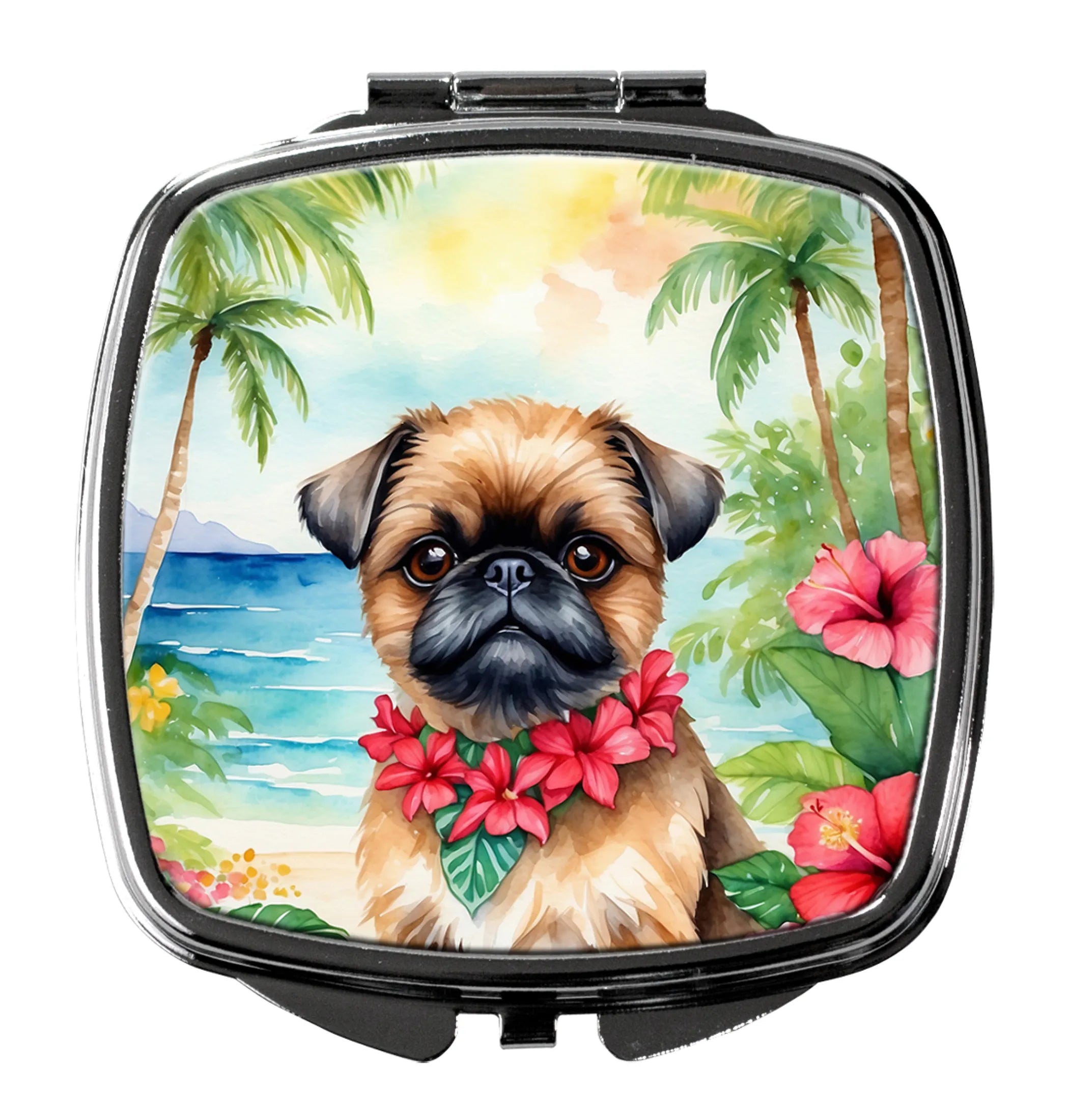 Luau Party Compact Mirror - Pack Of: 1 | Collection name: Luau party