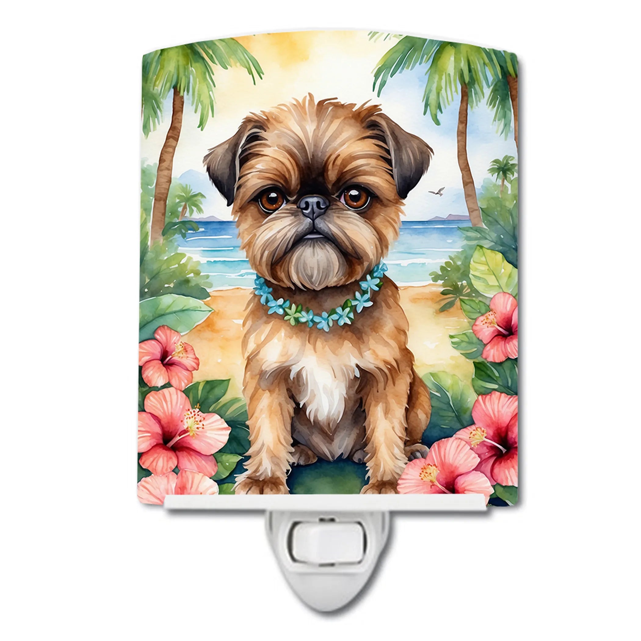 Luau Party Ceramic Night Light - Pack Of: 1 | Collection name: Luau party