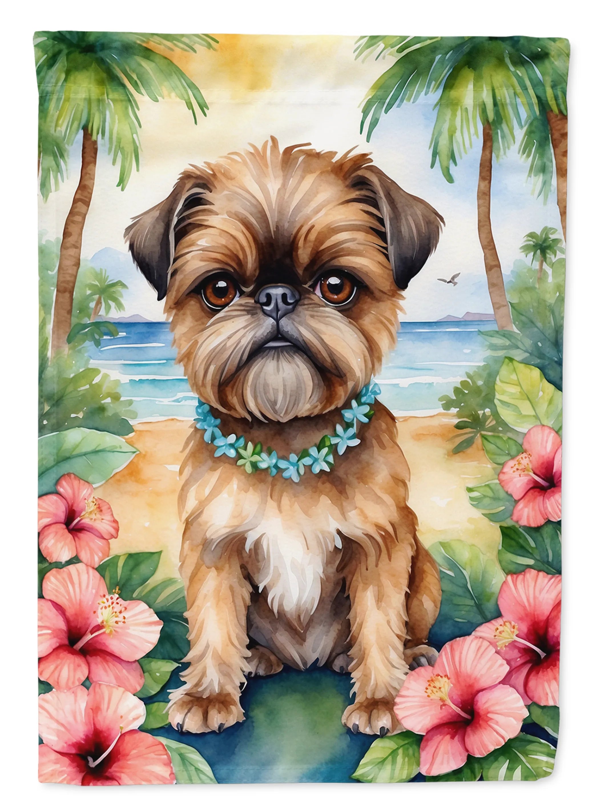 Luau Party Decorative Flag - Size: GARDEN SIZE | Pack Of: 1 | Collection name: Luau party