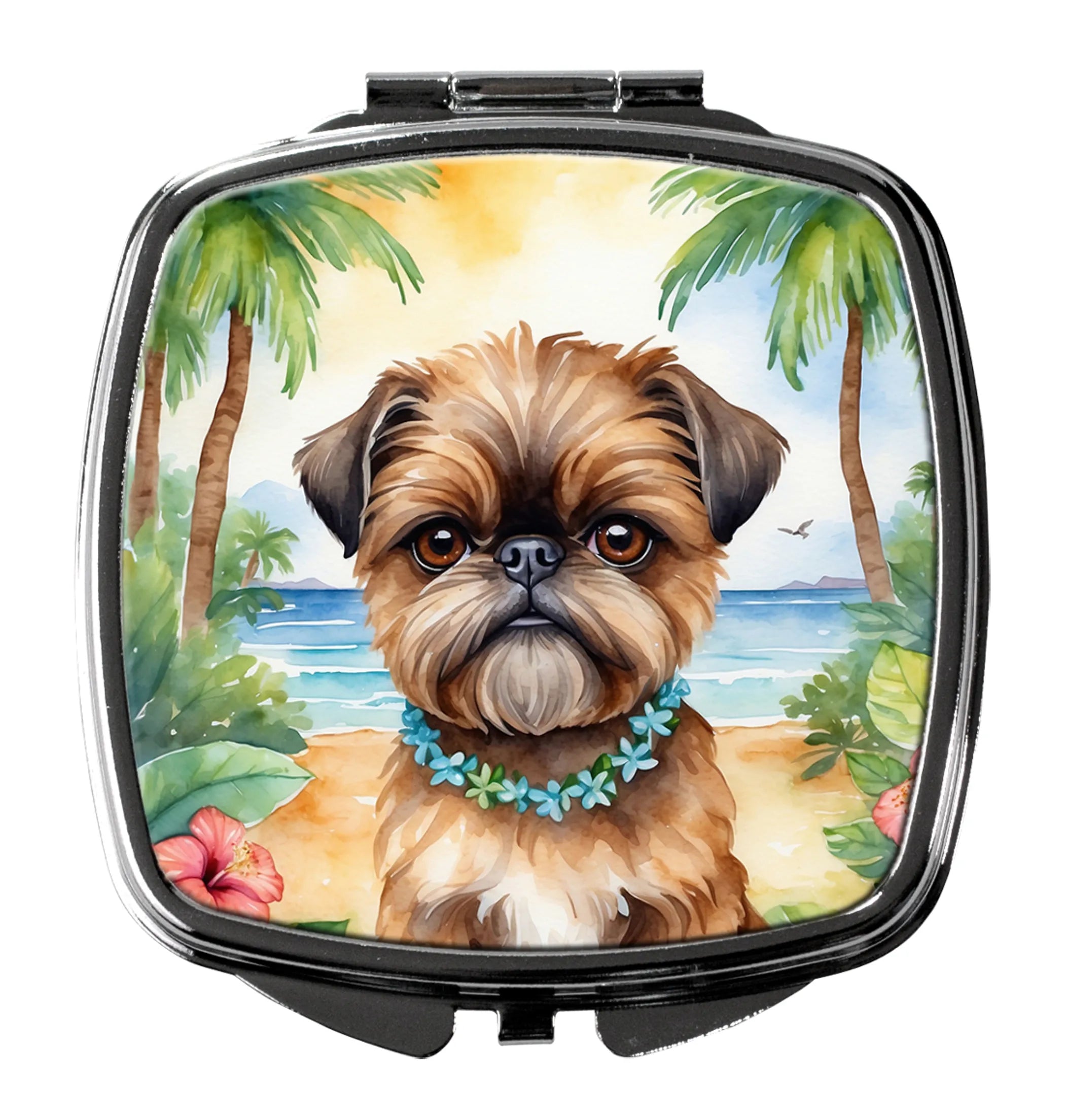 Luau Party Compact Mirror - Pack Of: 1 | Collection name: Luau party
