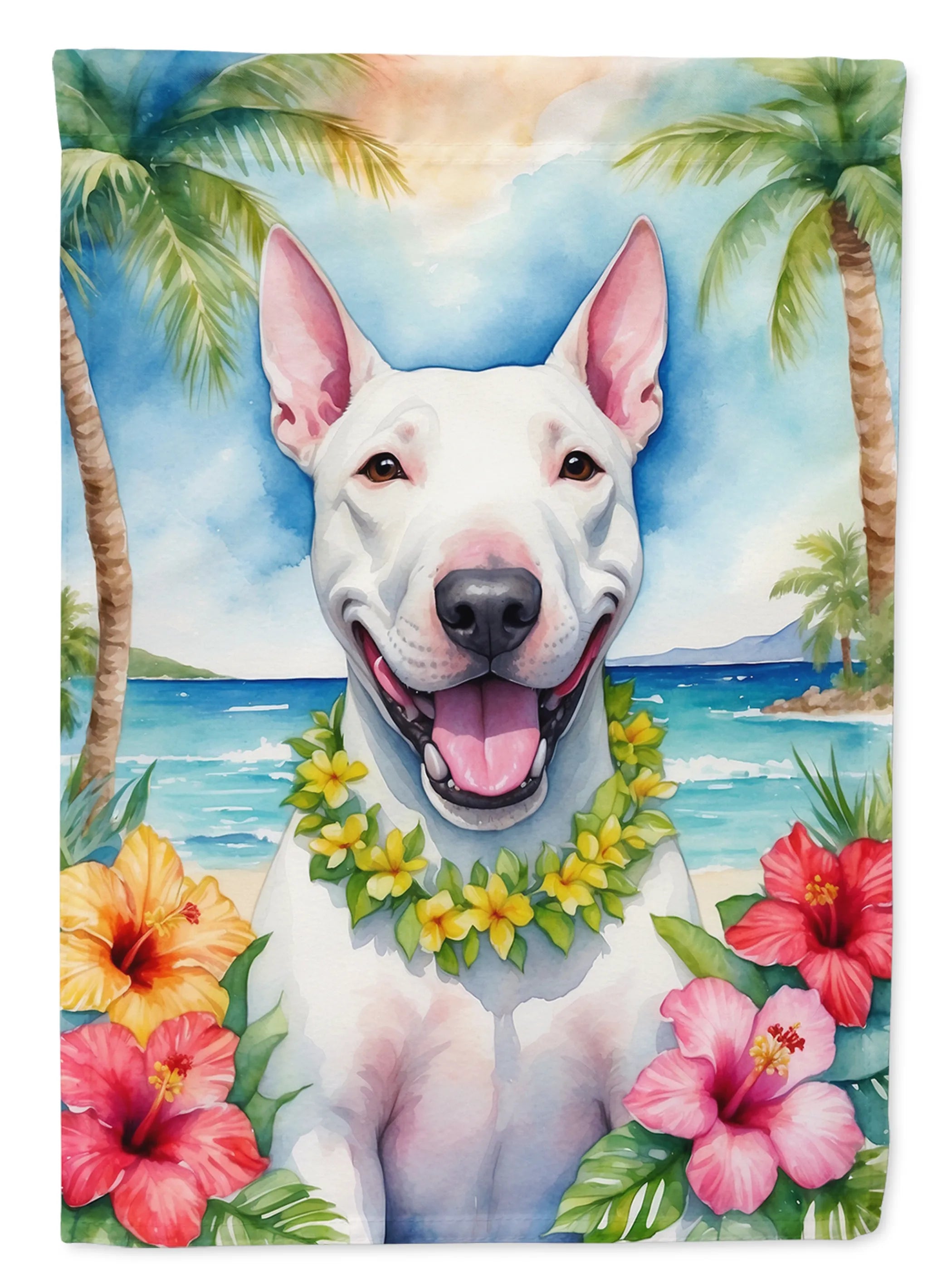 Luau Party Decorative Flag - Size: GARDEN SIZE | Pack Of: 1 | Collection name: Luau party