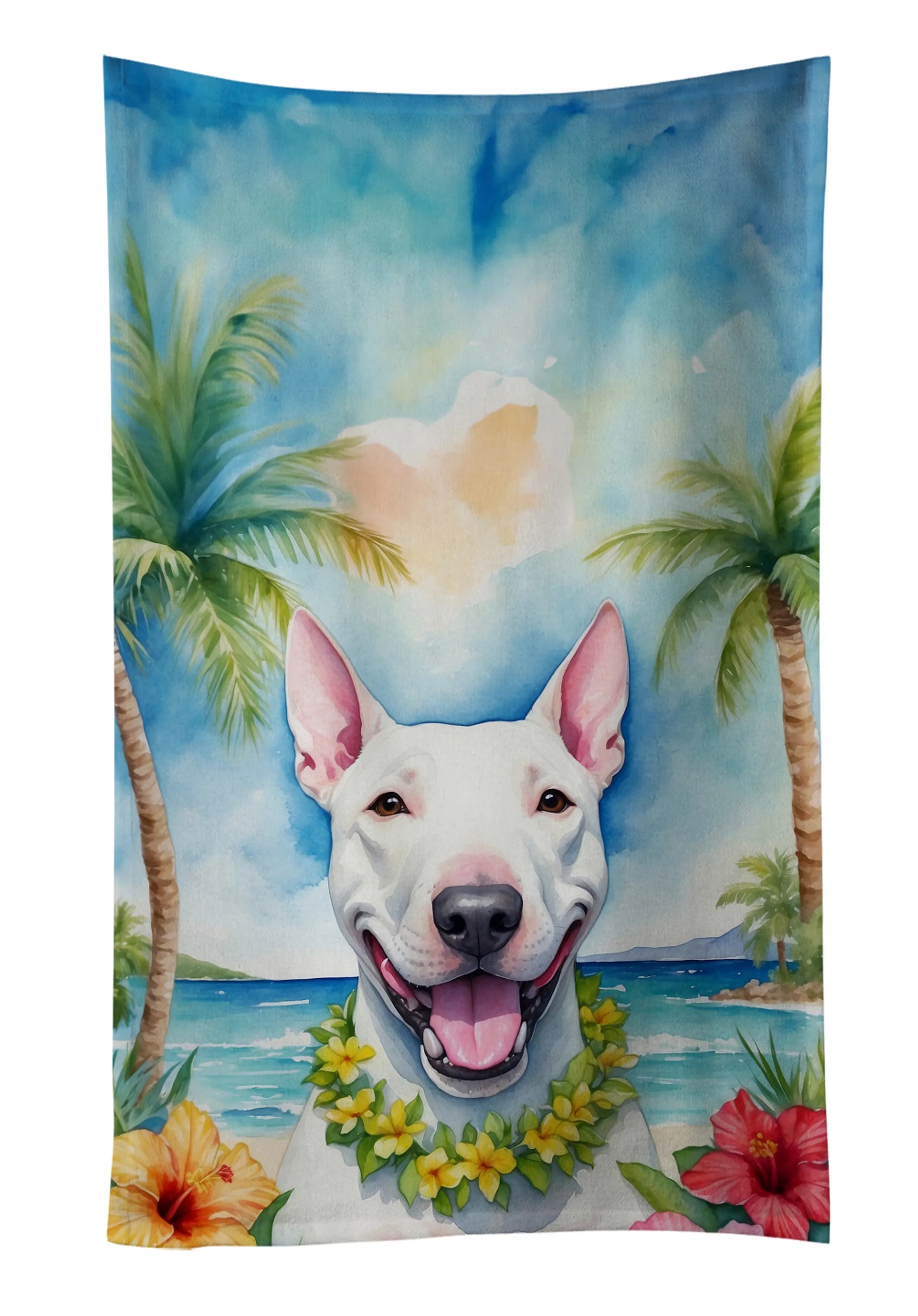 Luau Party Kitchen Towel - Size: 25HX15W | Pack Of: 1 | Collection name: Luau party