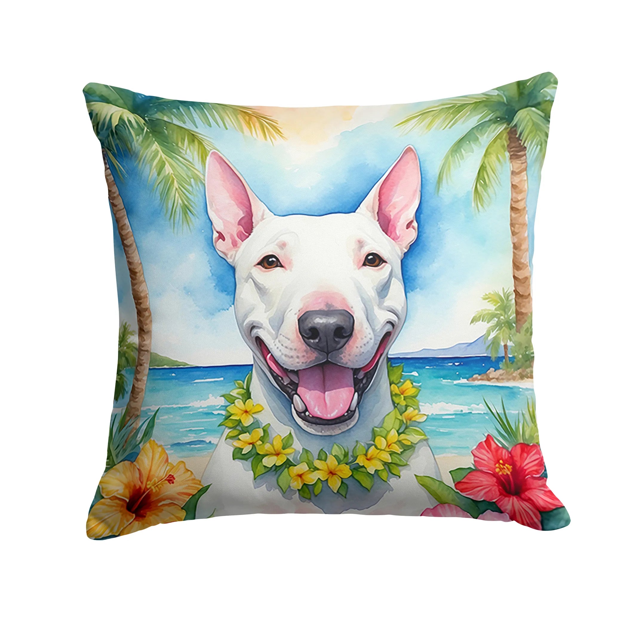 Luau Party Throw Pillow - Size: 14HX14W | Pack Of: 1 | Collection name: Luau party