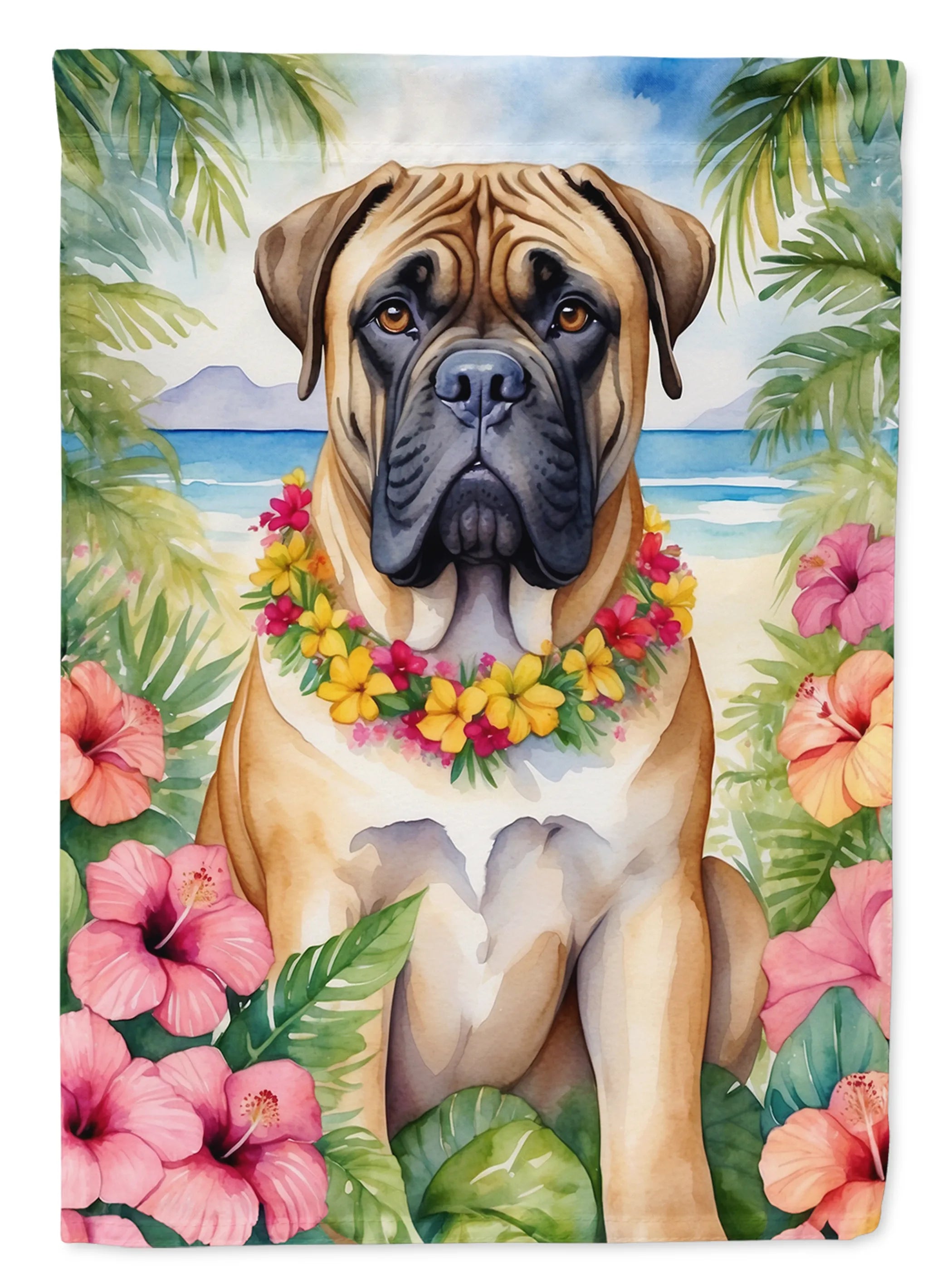 Luau Party Decorative Flag - Size: GARDEN SIZE | Pack Of: 1 | Collection name: Luau party