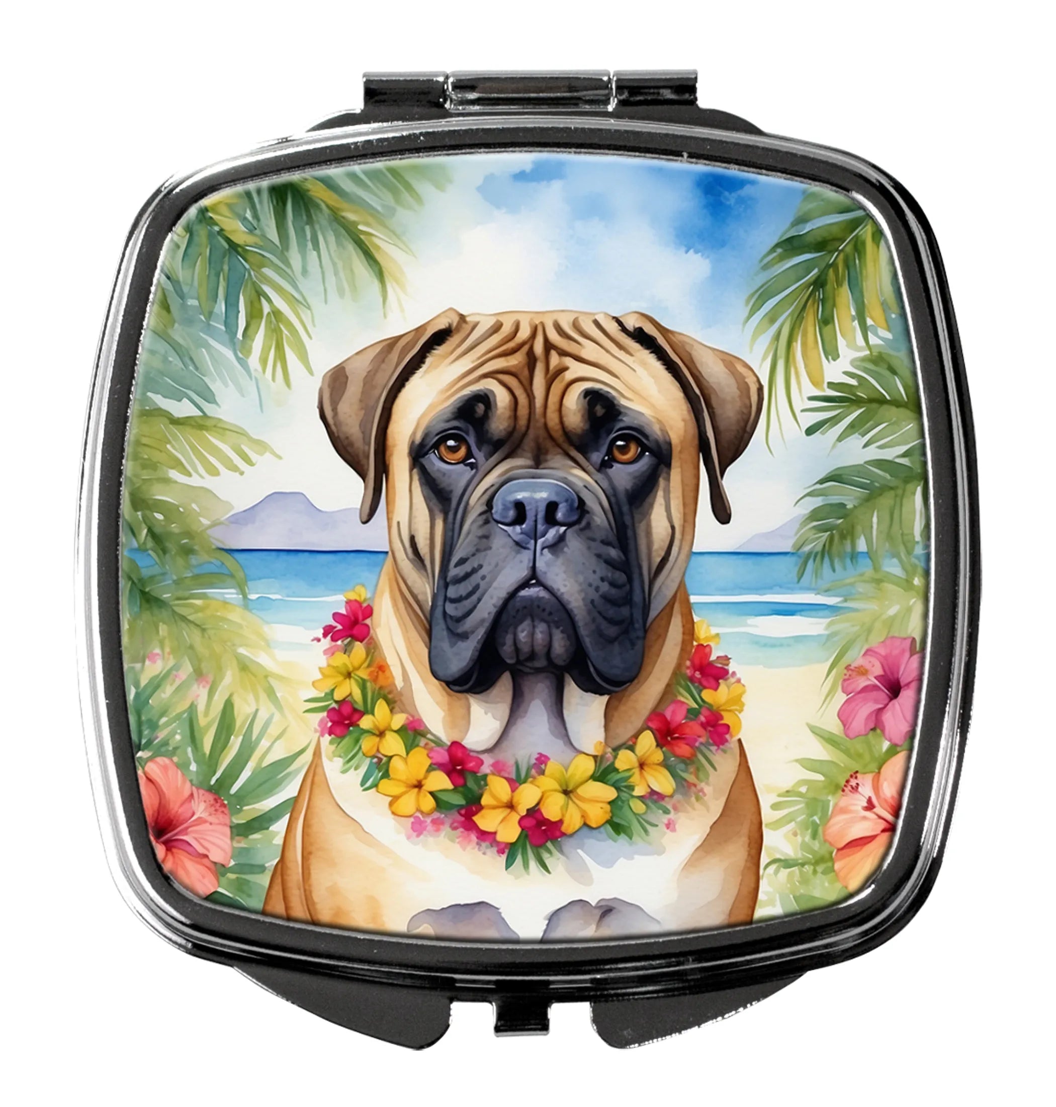 Luau Party Compact Mirror - Pack Of: 1 | Collection name: Luau party