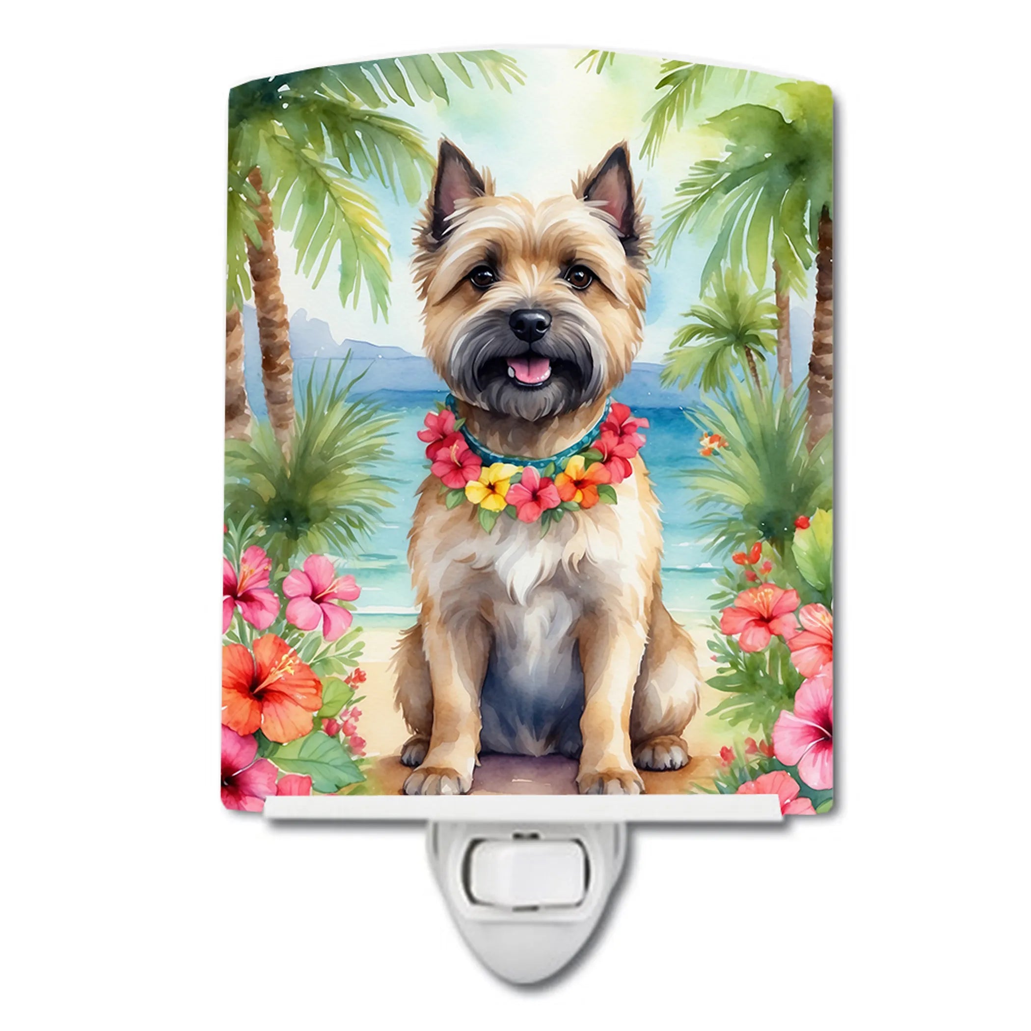 Luau Party Ceramic Night Light - Pack Of: 1 | Collection name: Luau party