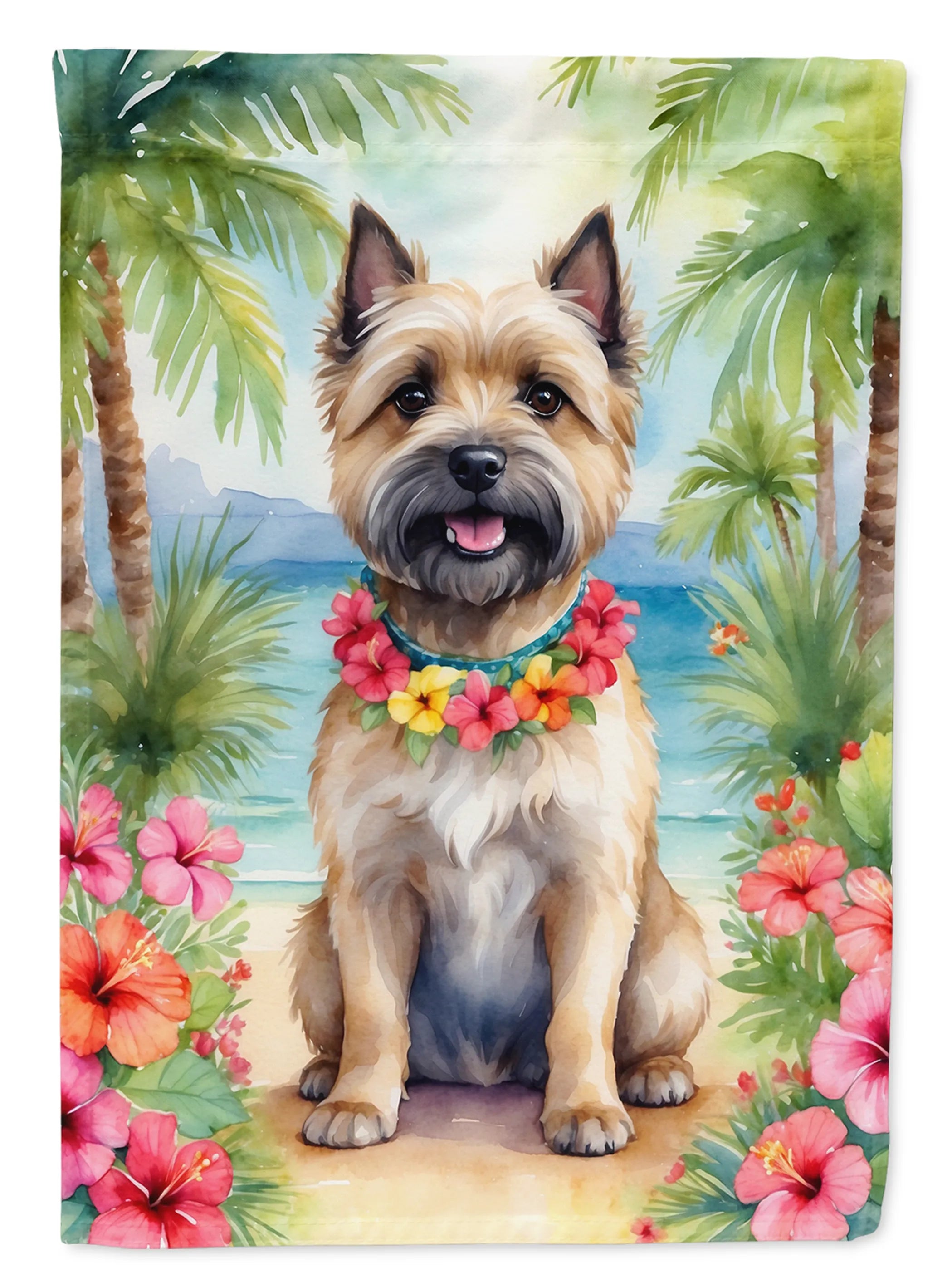 Luau Party Decorative Flag - Size: GARDEN SIZE | Pack Of: 1 | Collection name: Luau party