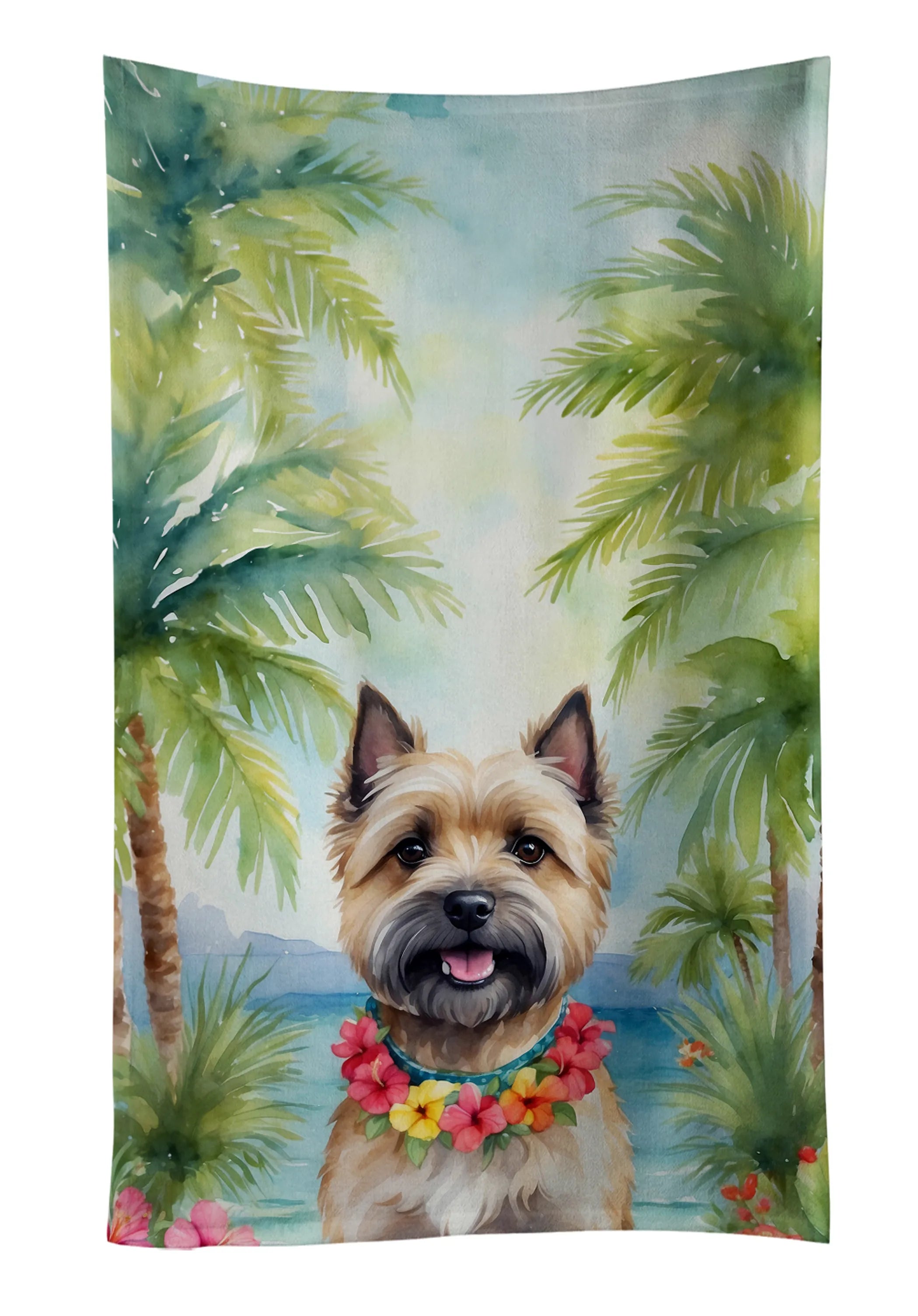 Luau Party Kitchen Towel - Size: 25HX15W | Pack Of: 1 | Collection name: Luau party
