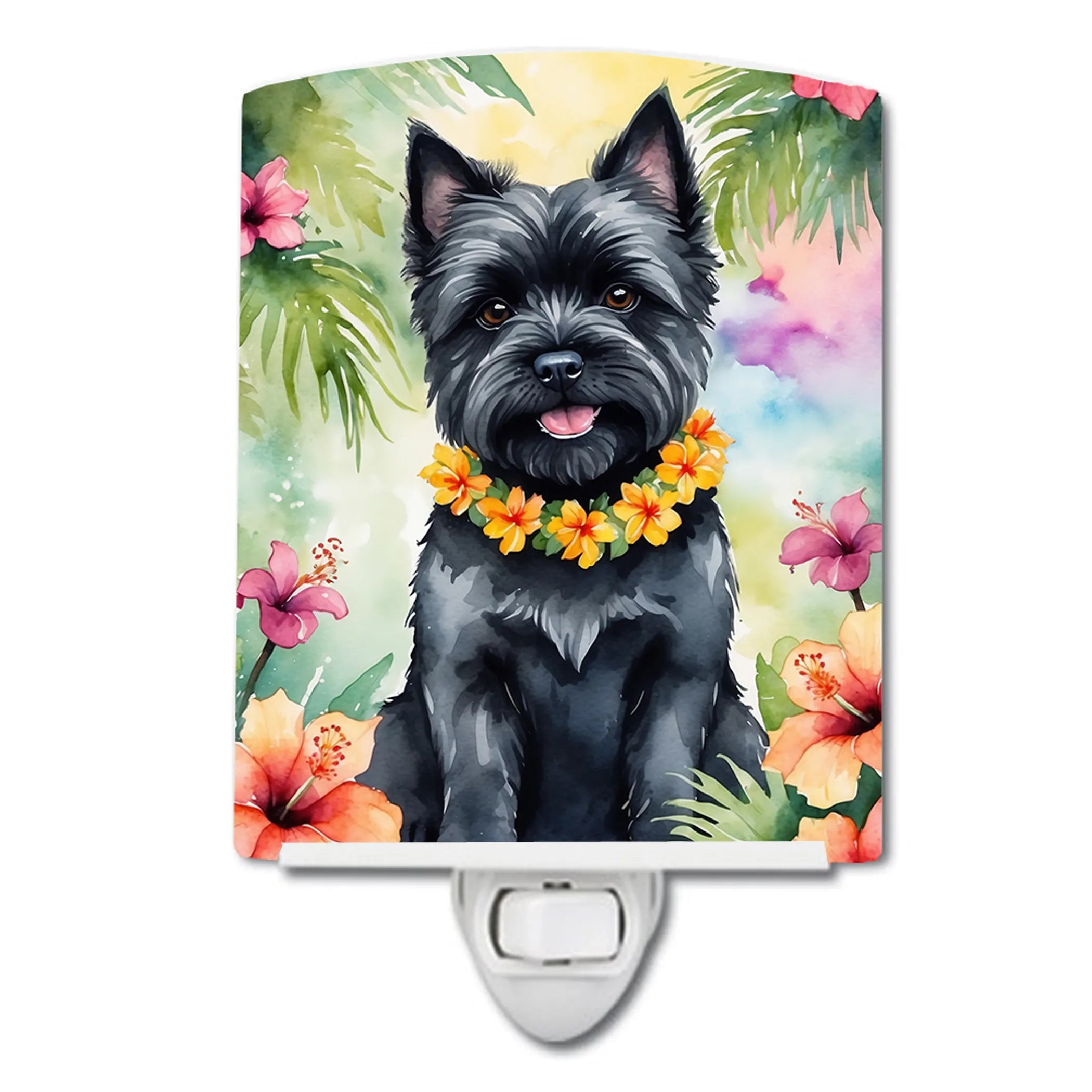 Luau Party Ceramic Night Light - Pack Of: 1 | Collection name: Luau party