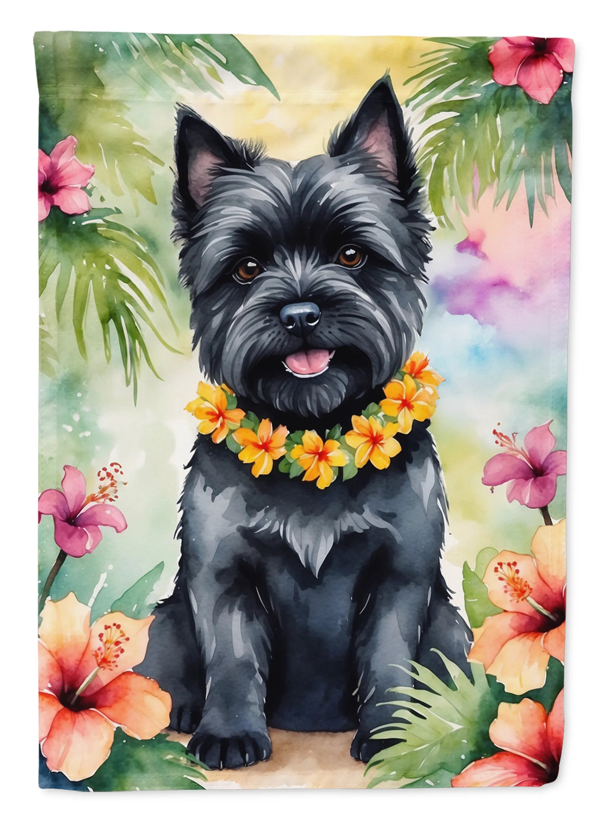 Luau Party Decorative Flag - Size: GARDEN SIZE | Pack Of: 1 | Collection name: Luau party