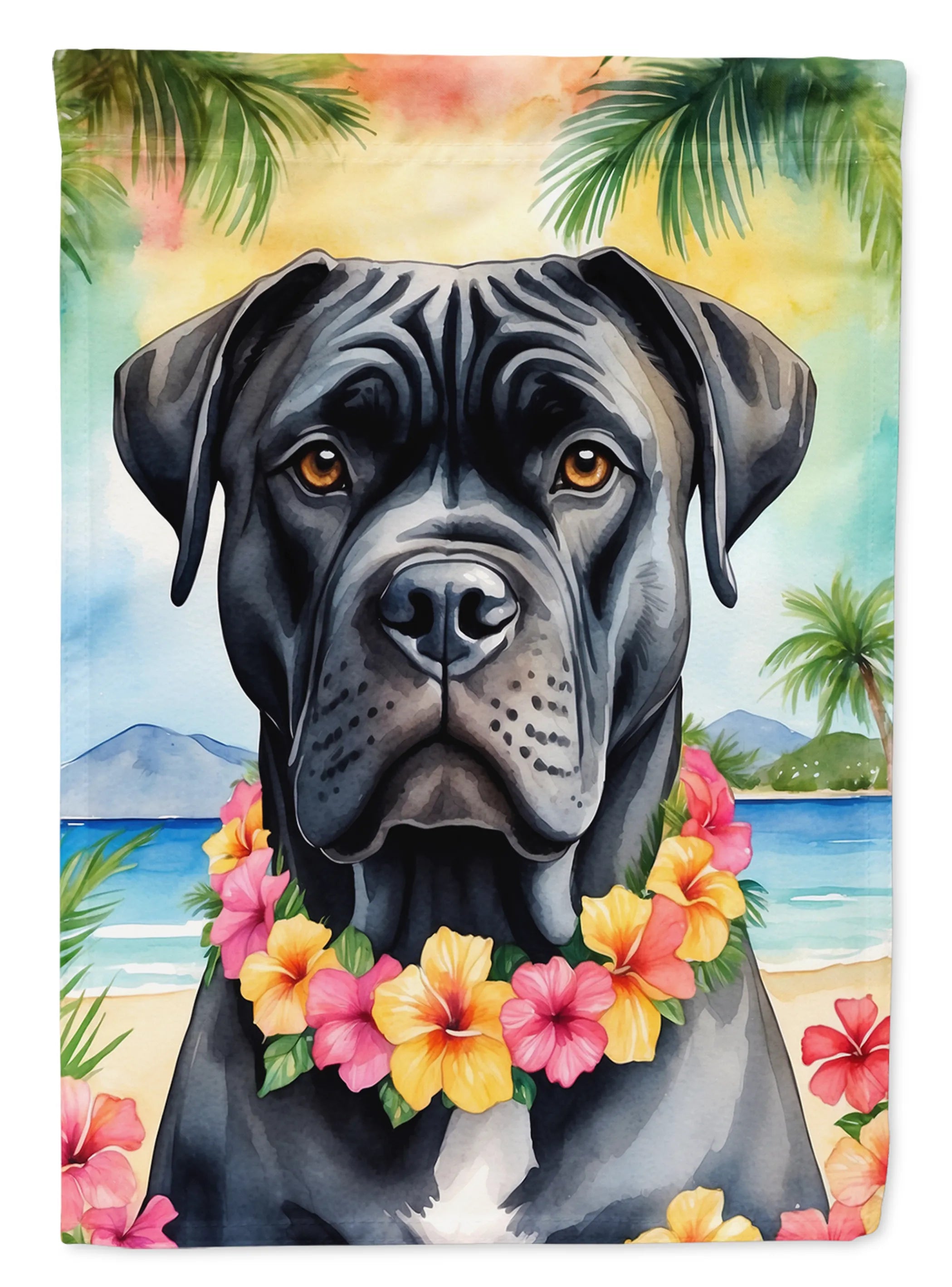 Luau Party Decorative Flag - Size: GARDEN SIZE | Pack Of: 1 | Collection name: Luau party