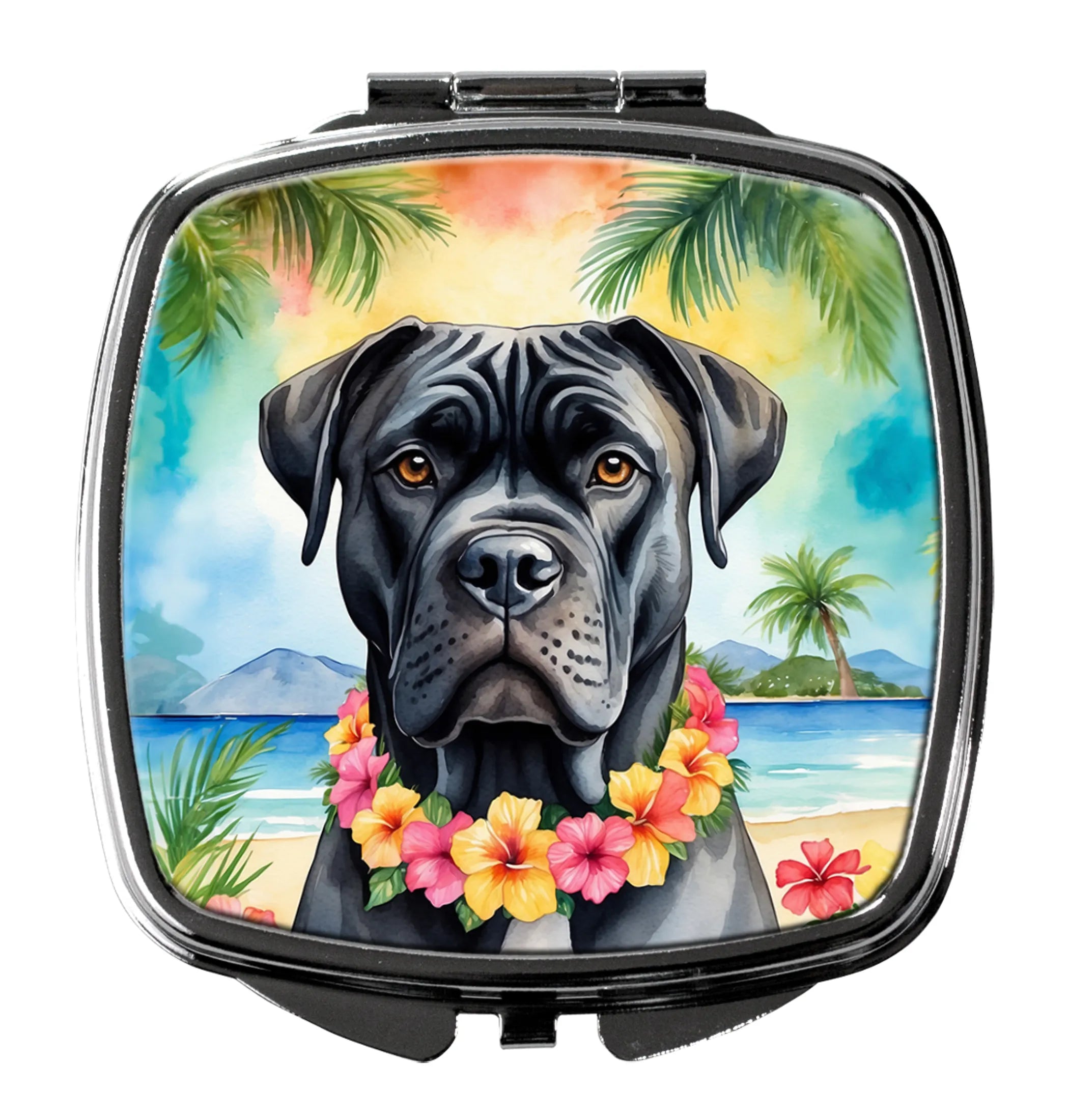 Luau Party Compact Mirror - Pack Of: 1 | Collection name: Luau party