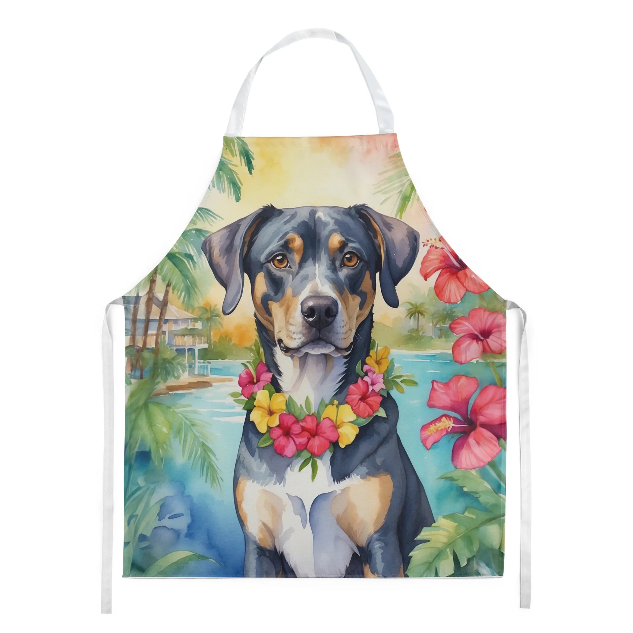 Luau Party Apron - Size: LARGE | Pack Of: 1 | Collection name: Luau party