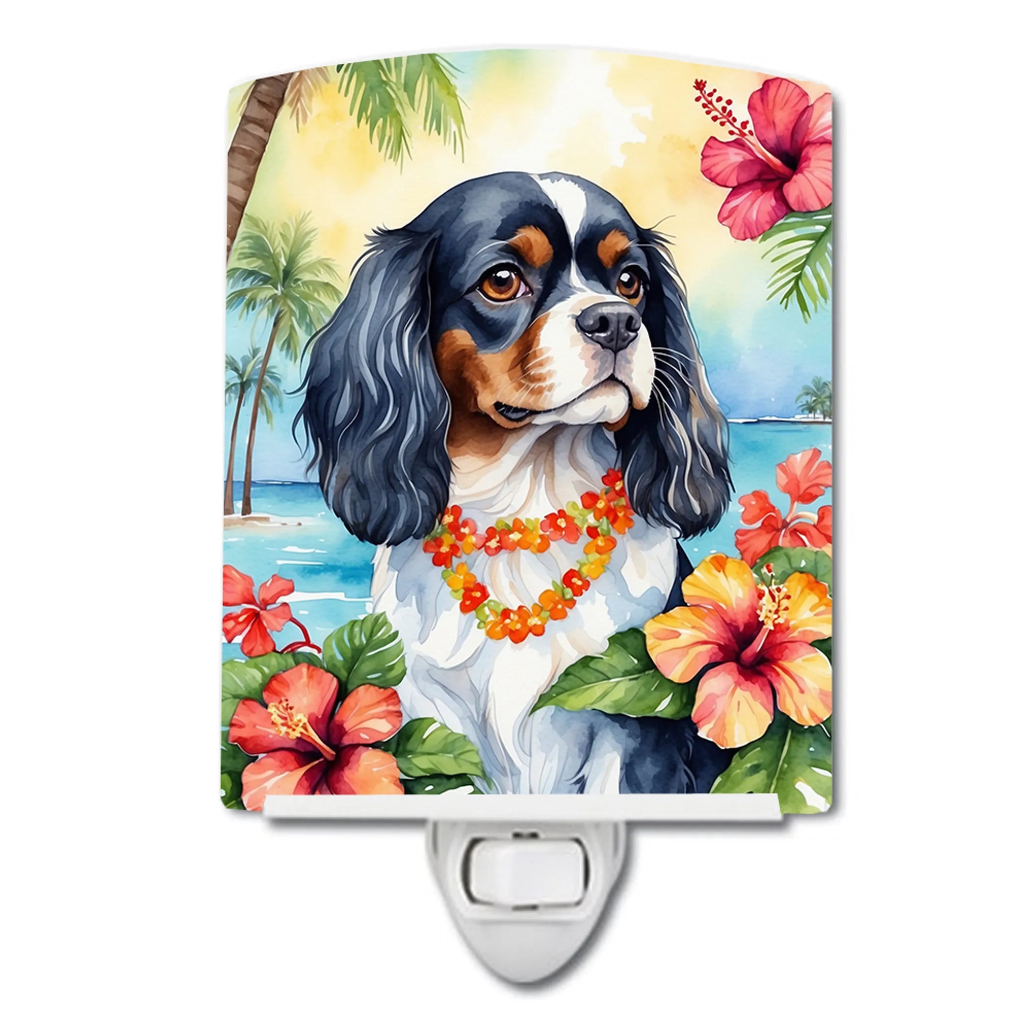 Luau Party Ceramic Night Light - Pack Of: 1 | Collection name: Luau party