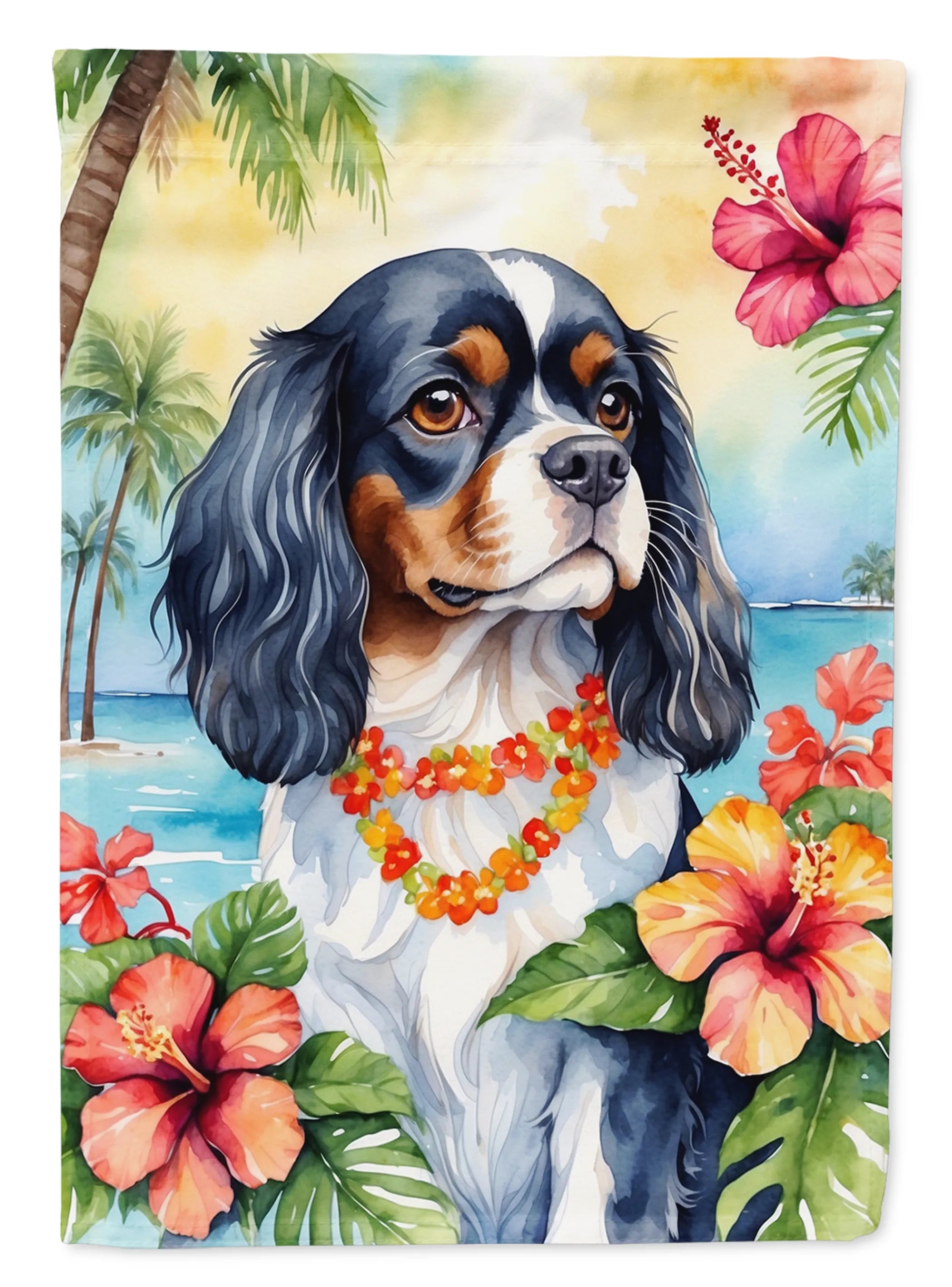 Luau Party Decorative Flag - Size: GARDEN SIZE | Pack Of: 1 | Collection name: Luau party