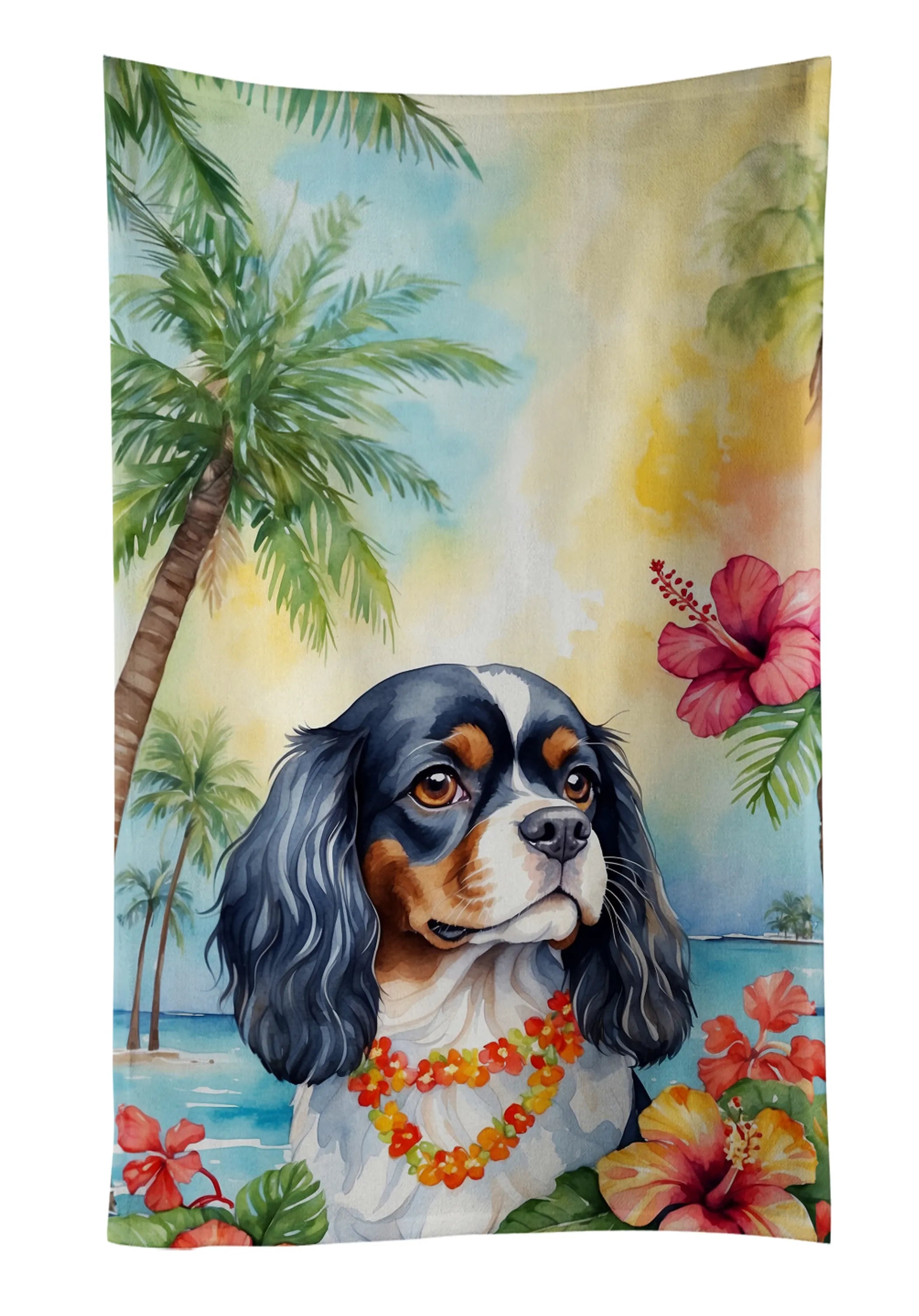 Luau Party Kitchen Towel - Size: 25HX15W | Pack Of: 1 | Collection name: Luau party