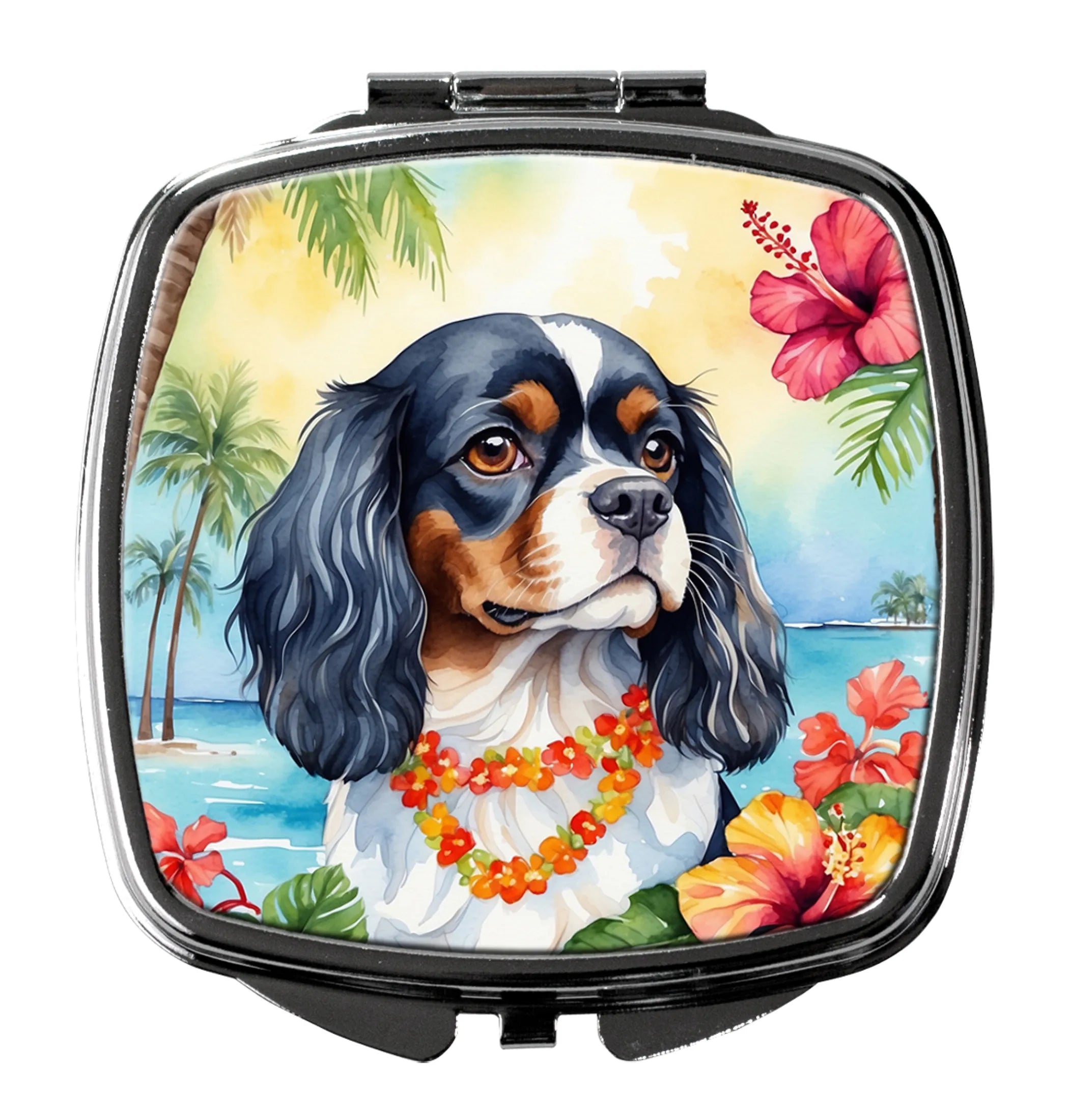 Luau Party Compact Mirror - Pack Of: 1 | Collection name: Luau party
