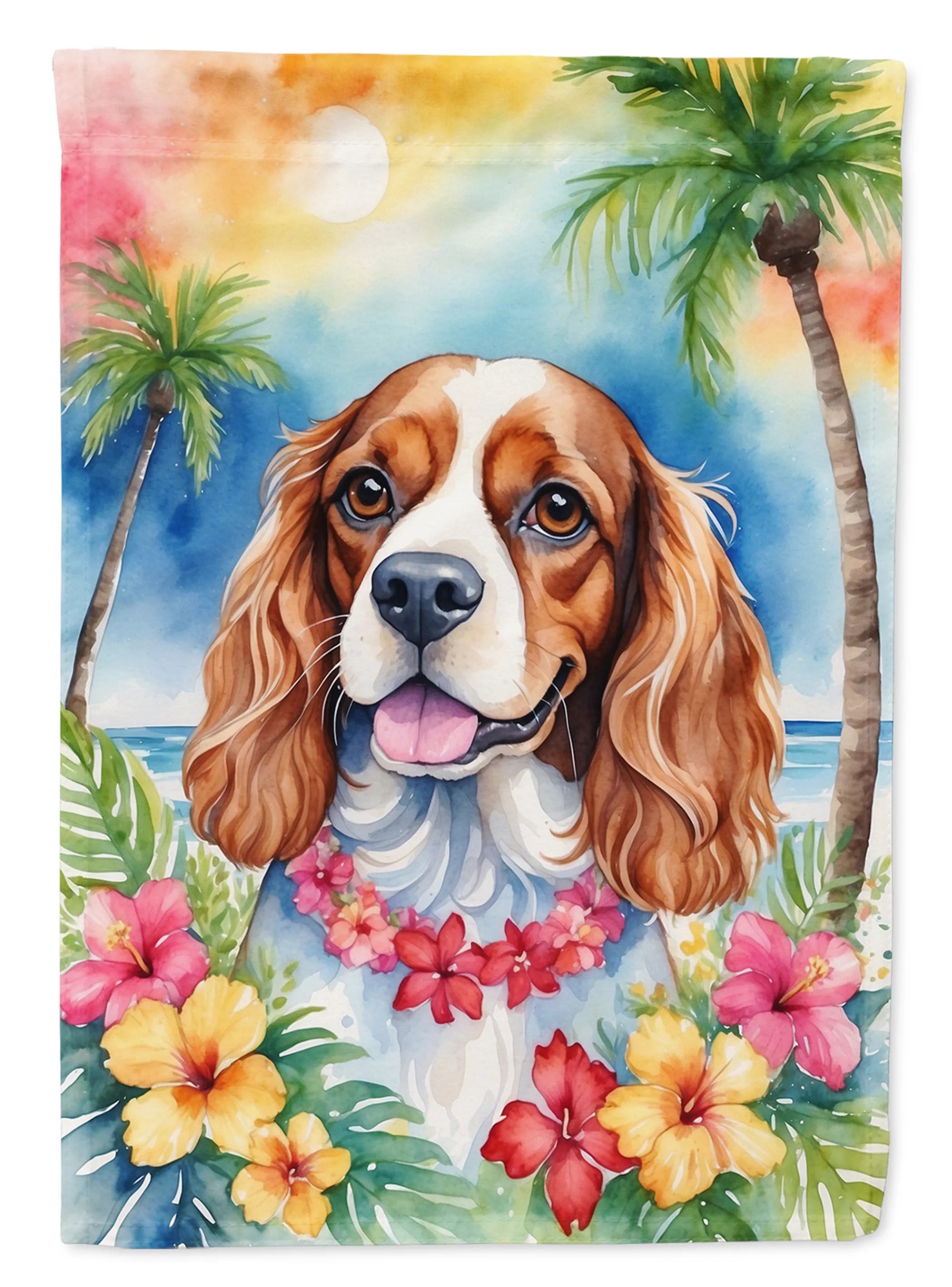 Luau Party Decorative Flag - Size: GARDEN SIZE | Pack Of: 1 | Collection name: Luau party