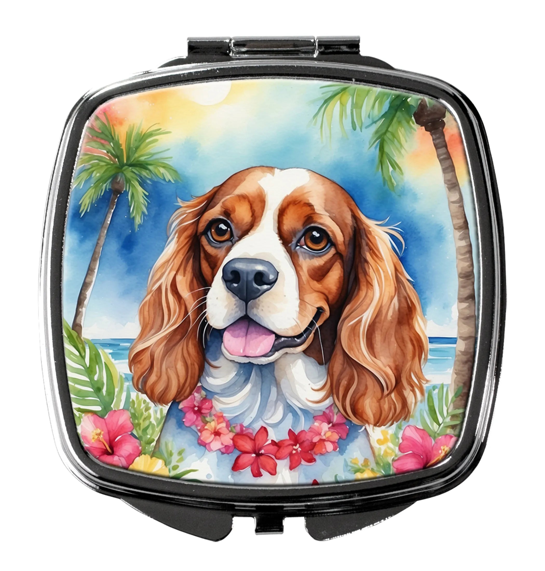 Luau Party Compact Mirror - Pack Of: 1 | Collection name: Luau party